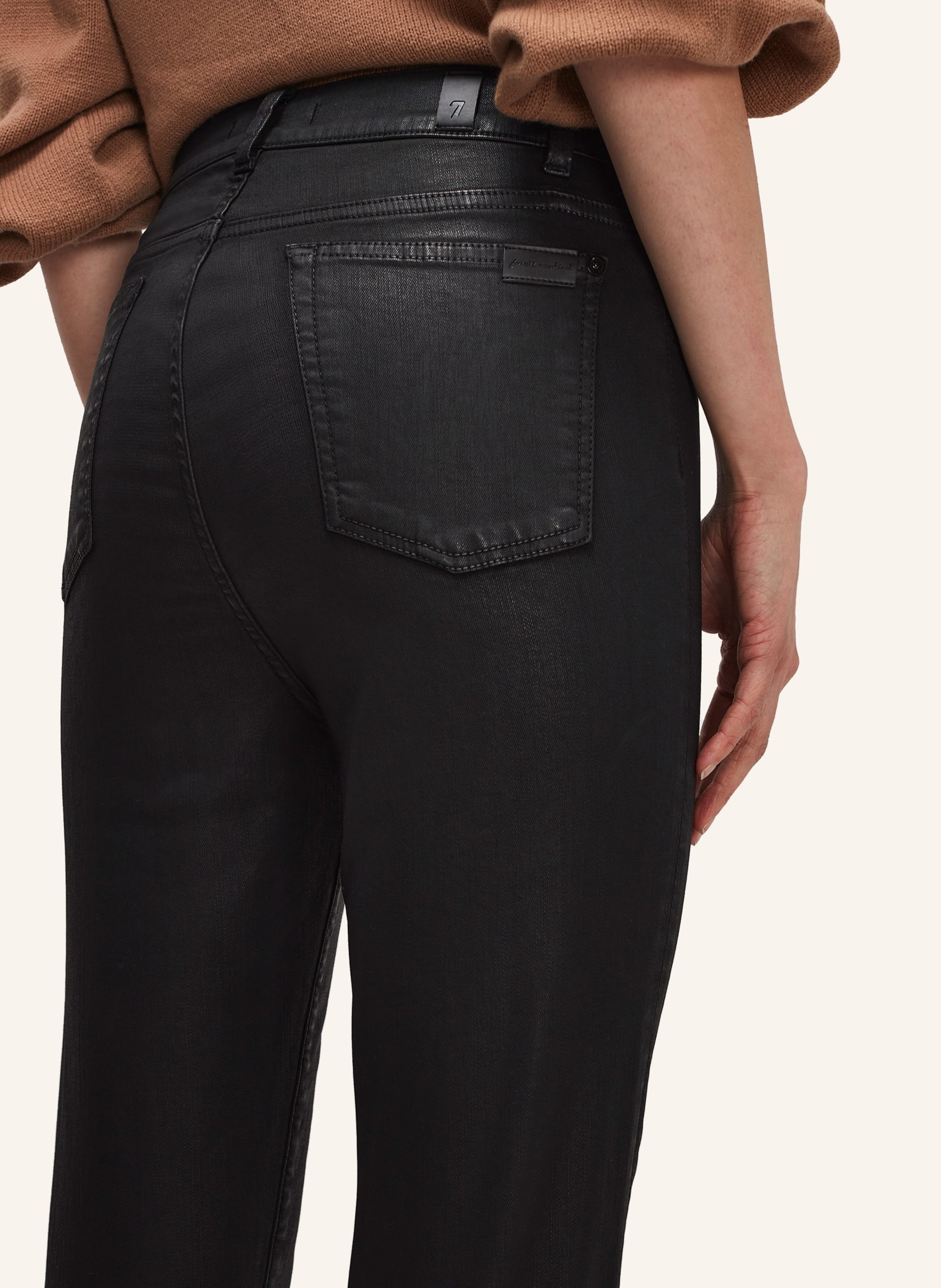 Thumbnail - 7 For All Mankind Jeans Hw Slim Kick Bootcut Fit schwarz