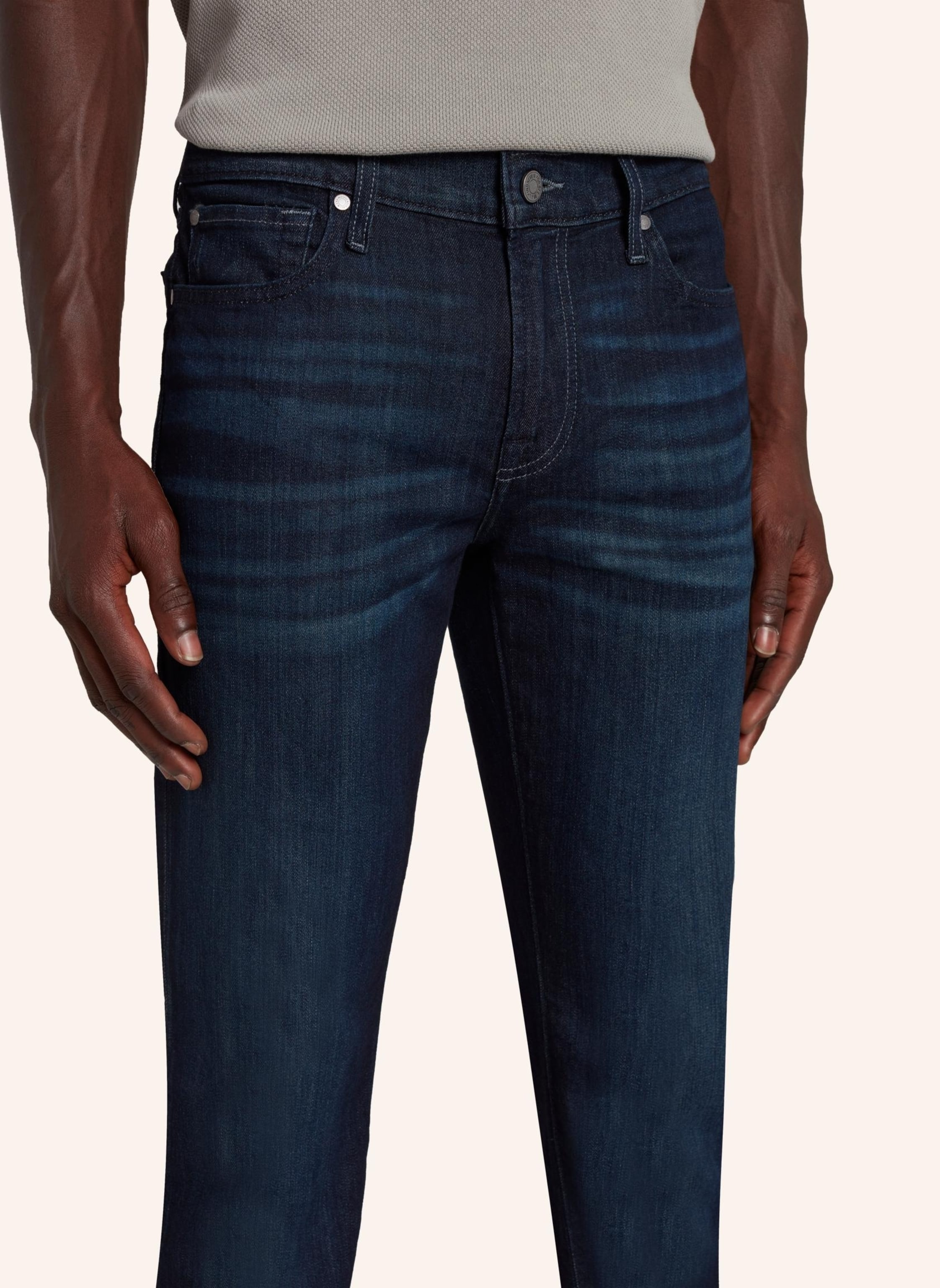 Thumbnail - 7 For All Mankind Jeans Slim Fit blau