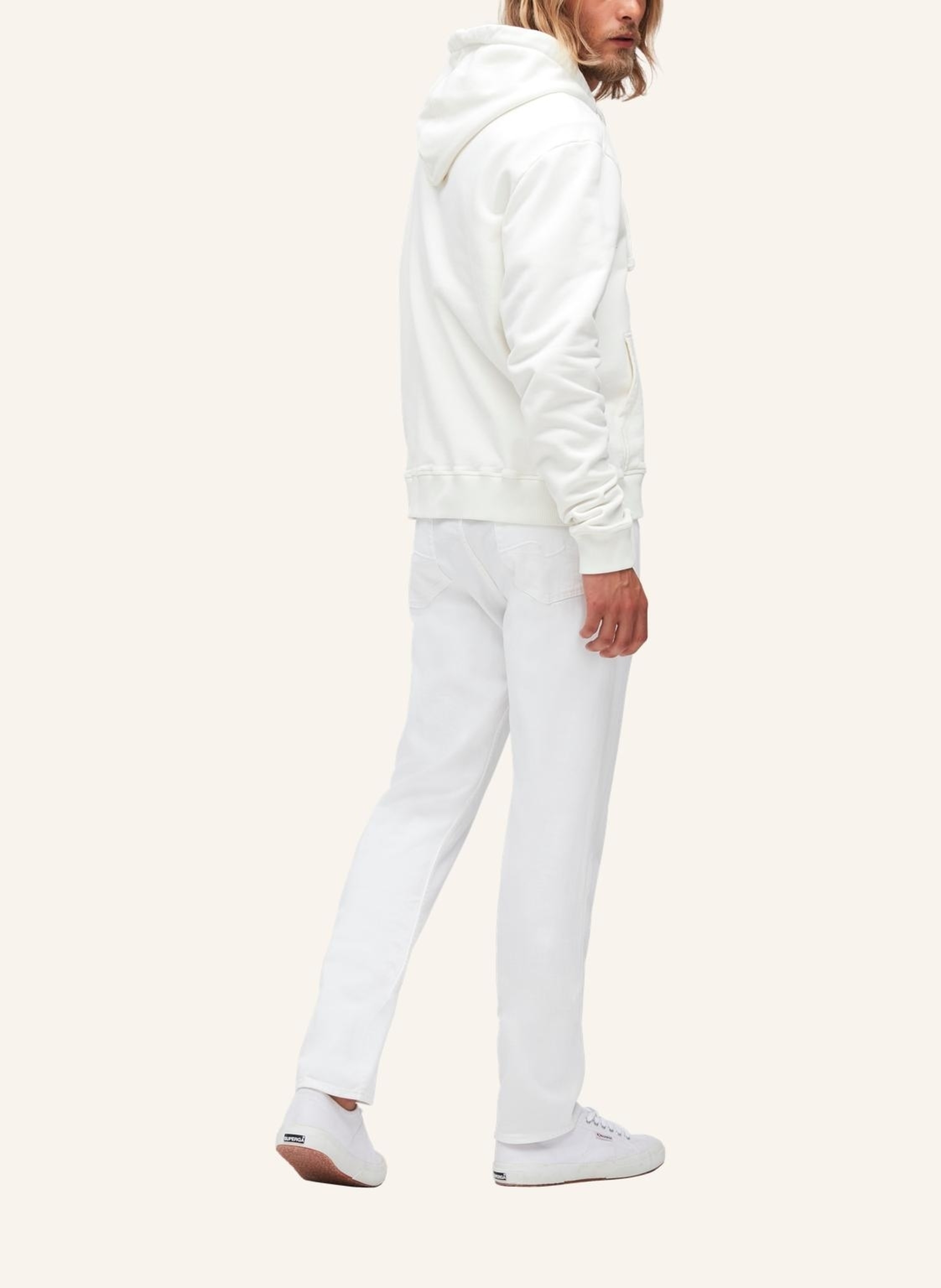 Thumbnail - 7 For All Mankind Jeans Slimmy Tapered Slim Fit weiss
