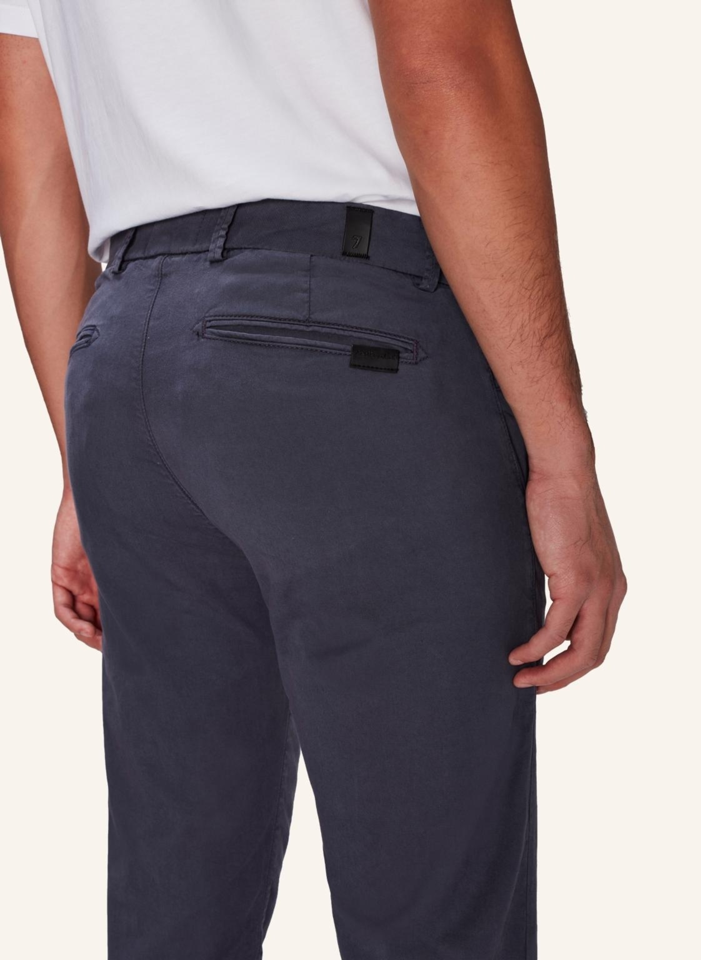 Thumbnail - 7 For All Mankind Slimmy Chino Tapered Pants blau