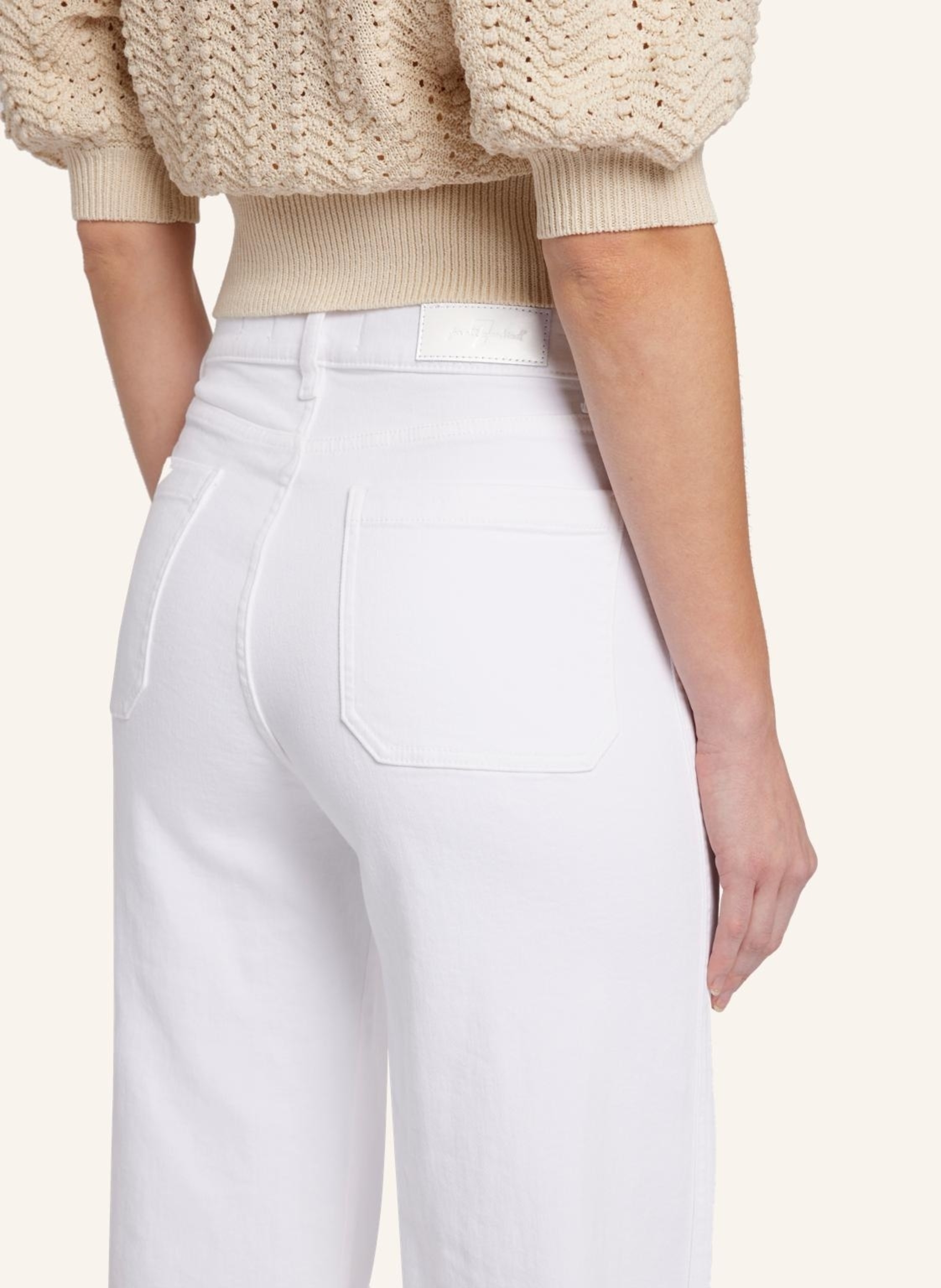 Thumbnail - 7 For All Mankind Jeans Lotta Flare Fit weiss