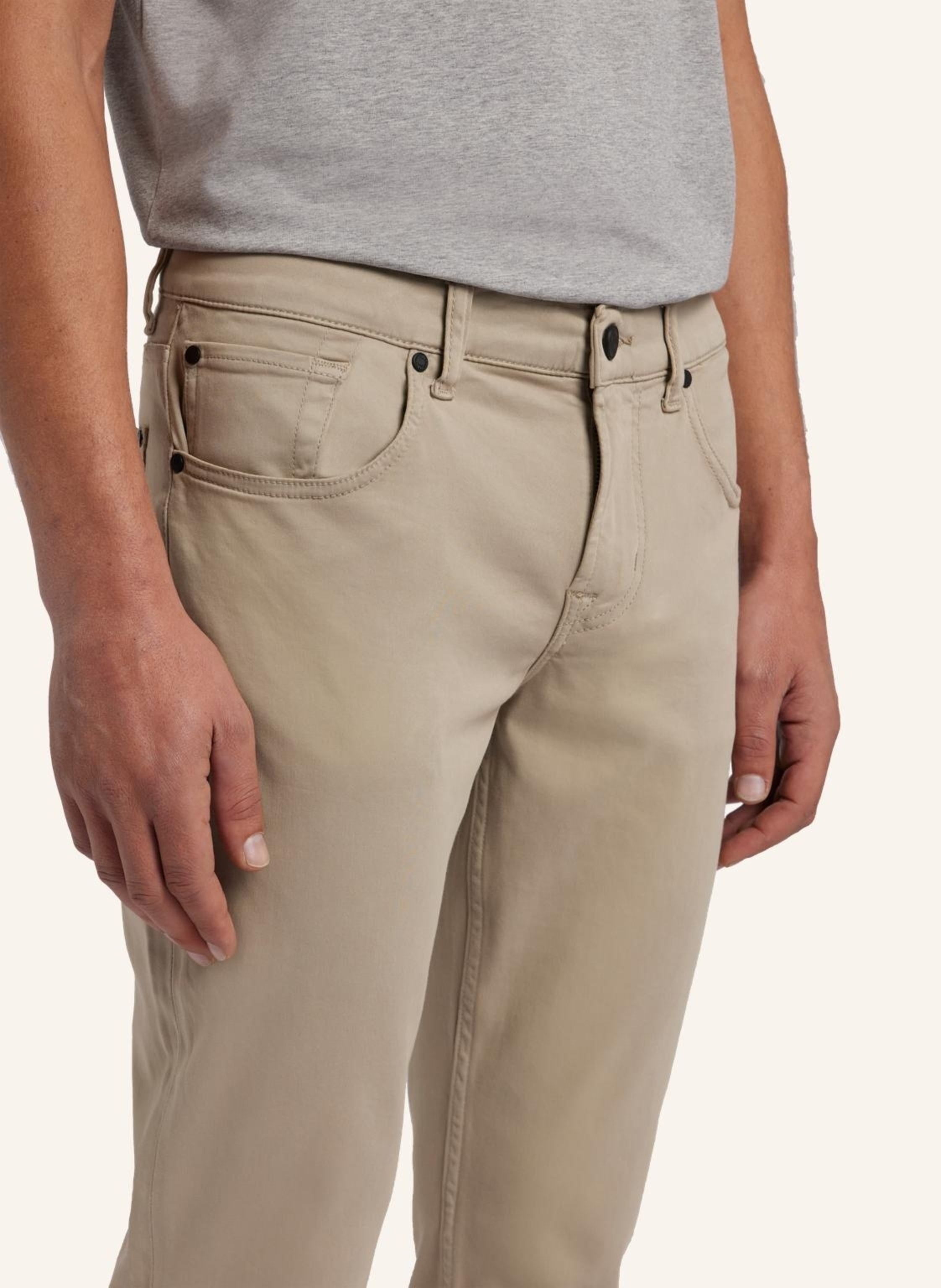 Thumbnail - 7 For All Mankind Hose Slimmy Tapered Fit beige