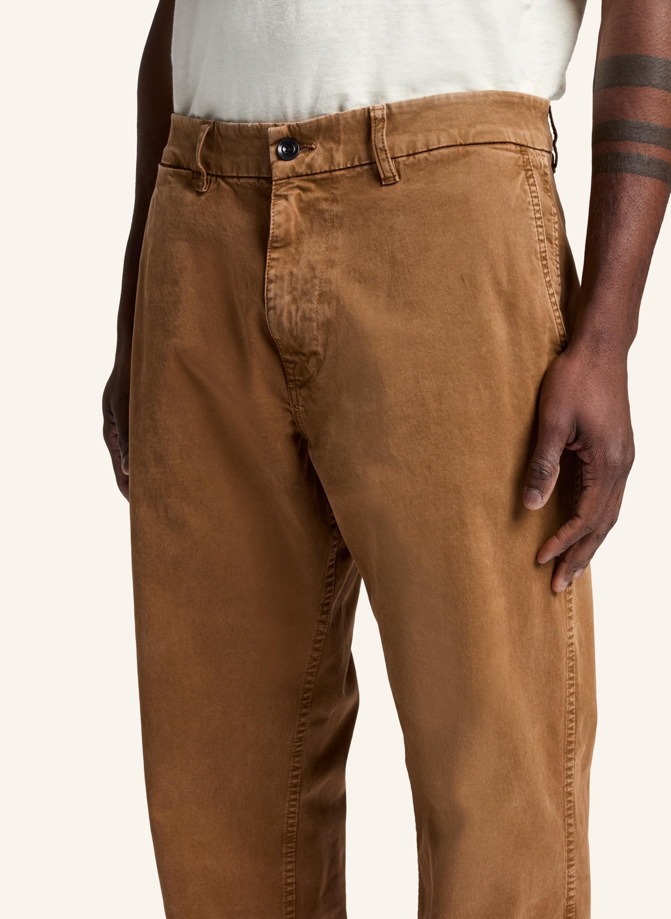 Thumbnail - 7 For All Mankind Pants Straight Chino Straight Fit braun