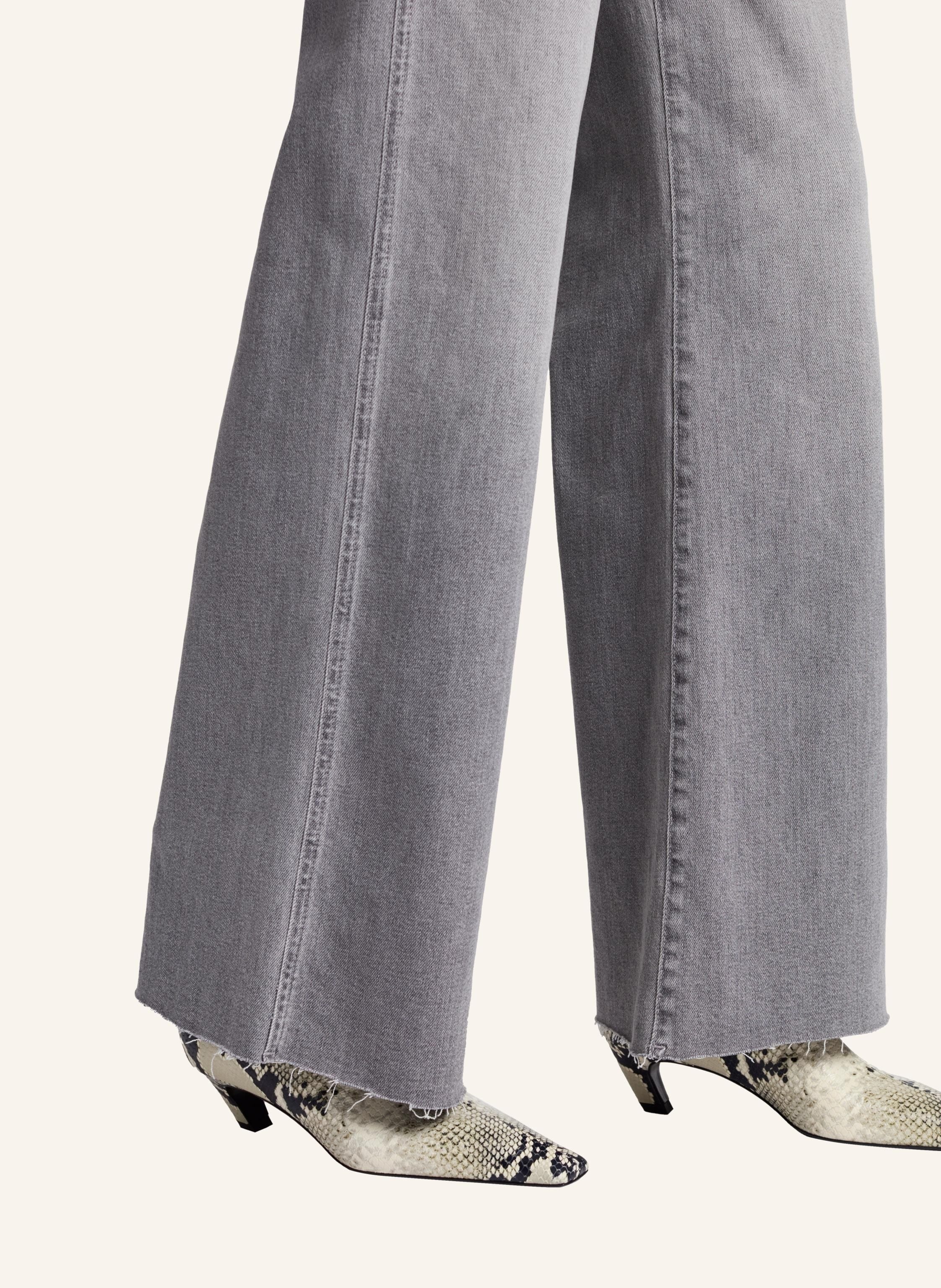 Thumbnail - 7 For All Mankind Jeans Lotta Flare Fit grau