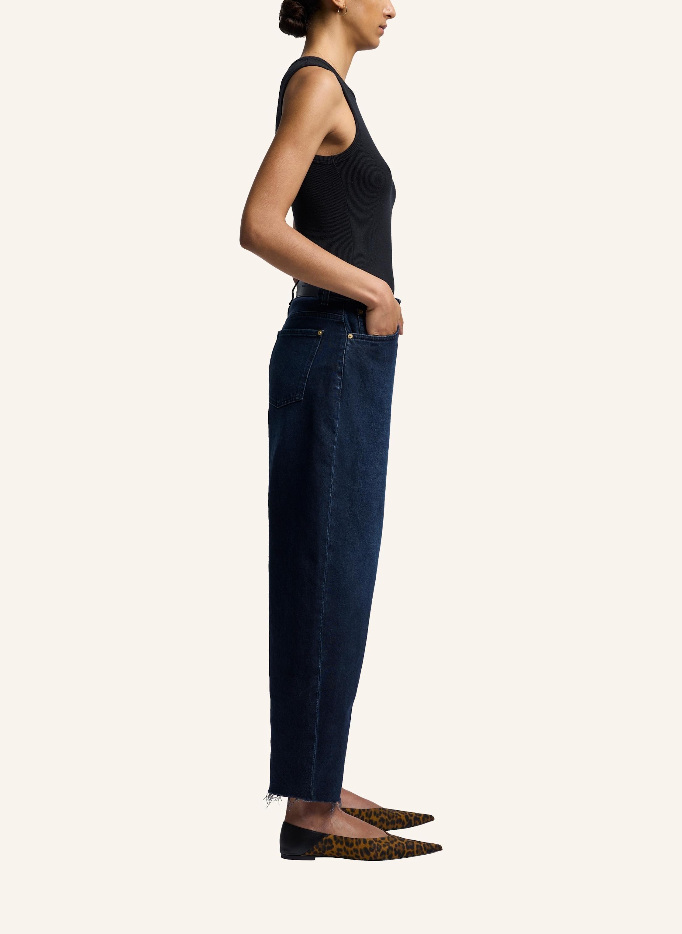 Thumbnail - 7 For All Mankind Jeans Jayne Tapered Wide Leg Fit blau