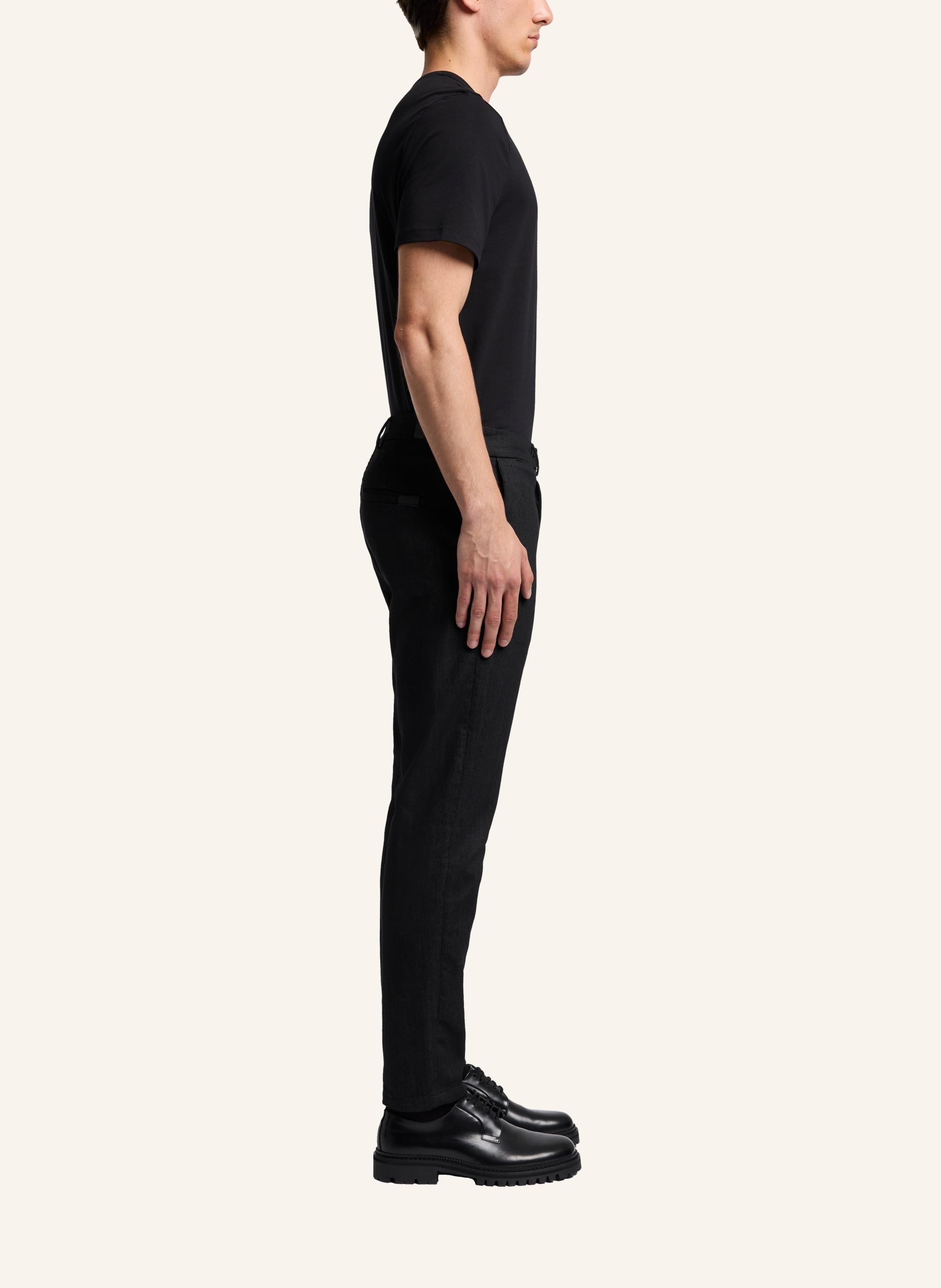 Thumbnail - 7 For All Mankind Jeans Adrien Chino Slim Fit schwarz