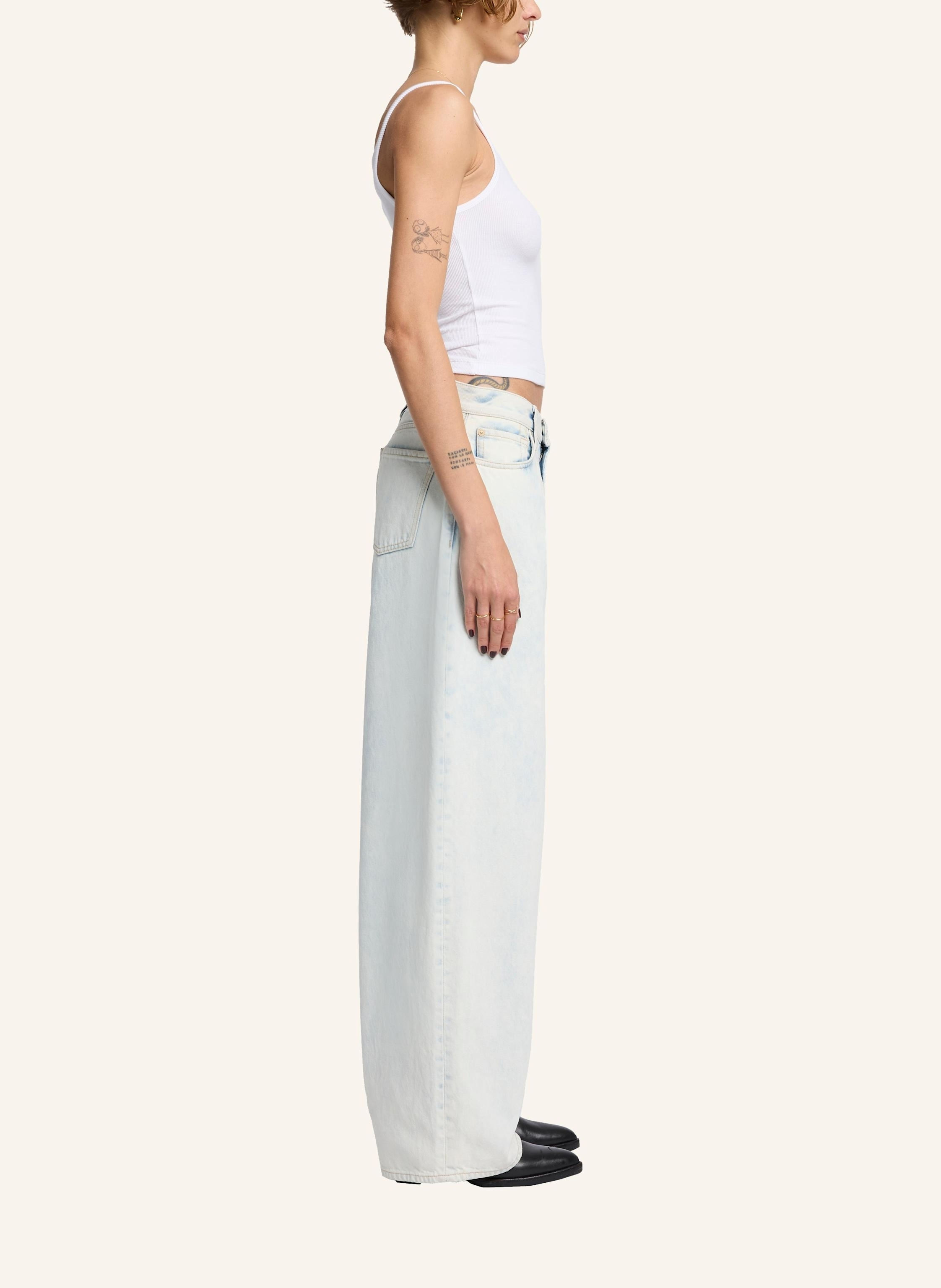 Thumbnail - 7 For All Mankind Jeans Baggy Wide Fit blau