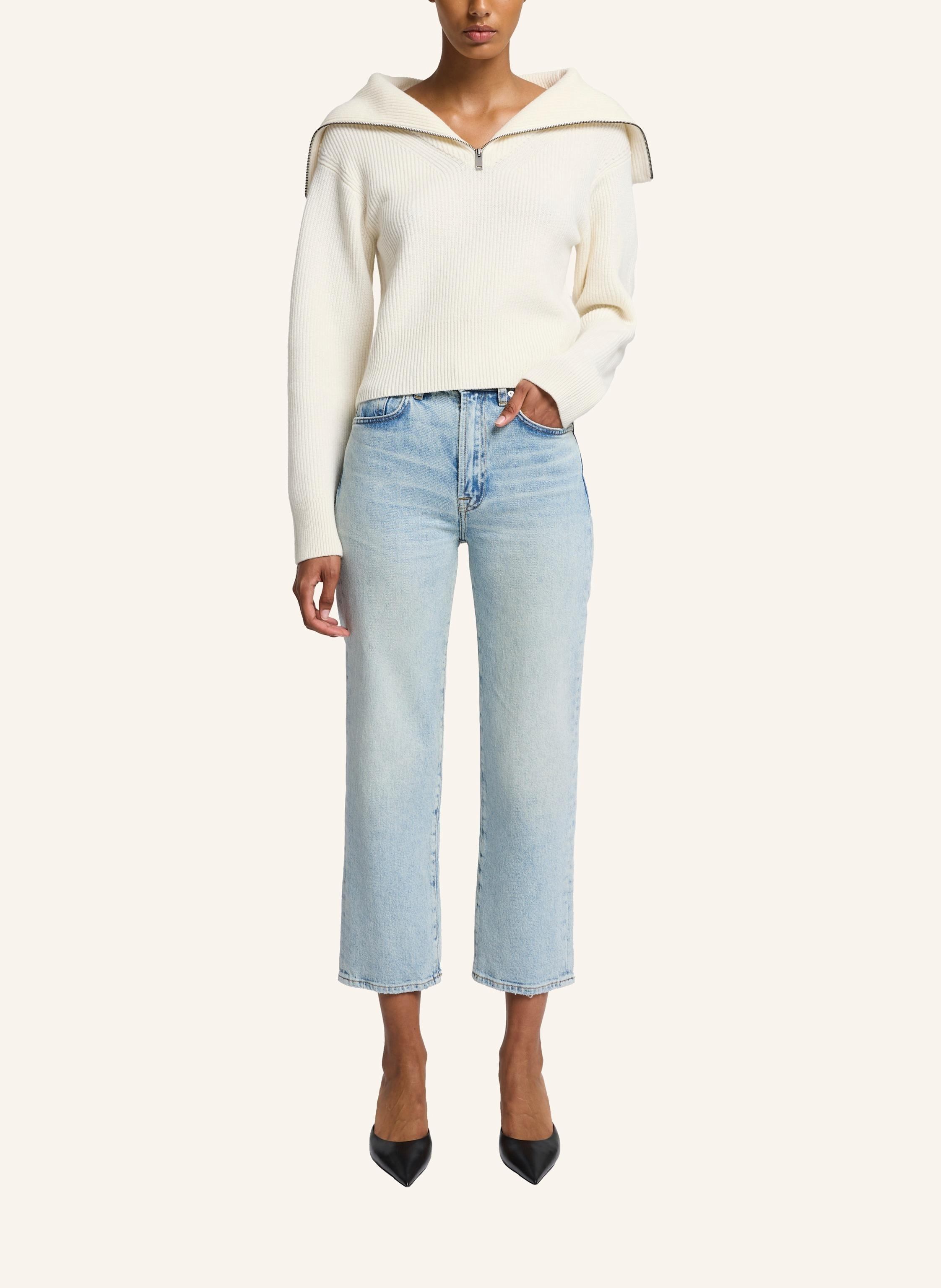 Thumbnail - 7 For All Mankind Jeans Logan Stovepipe Straight Fit blau