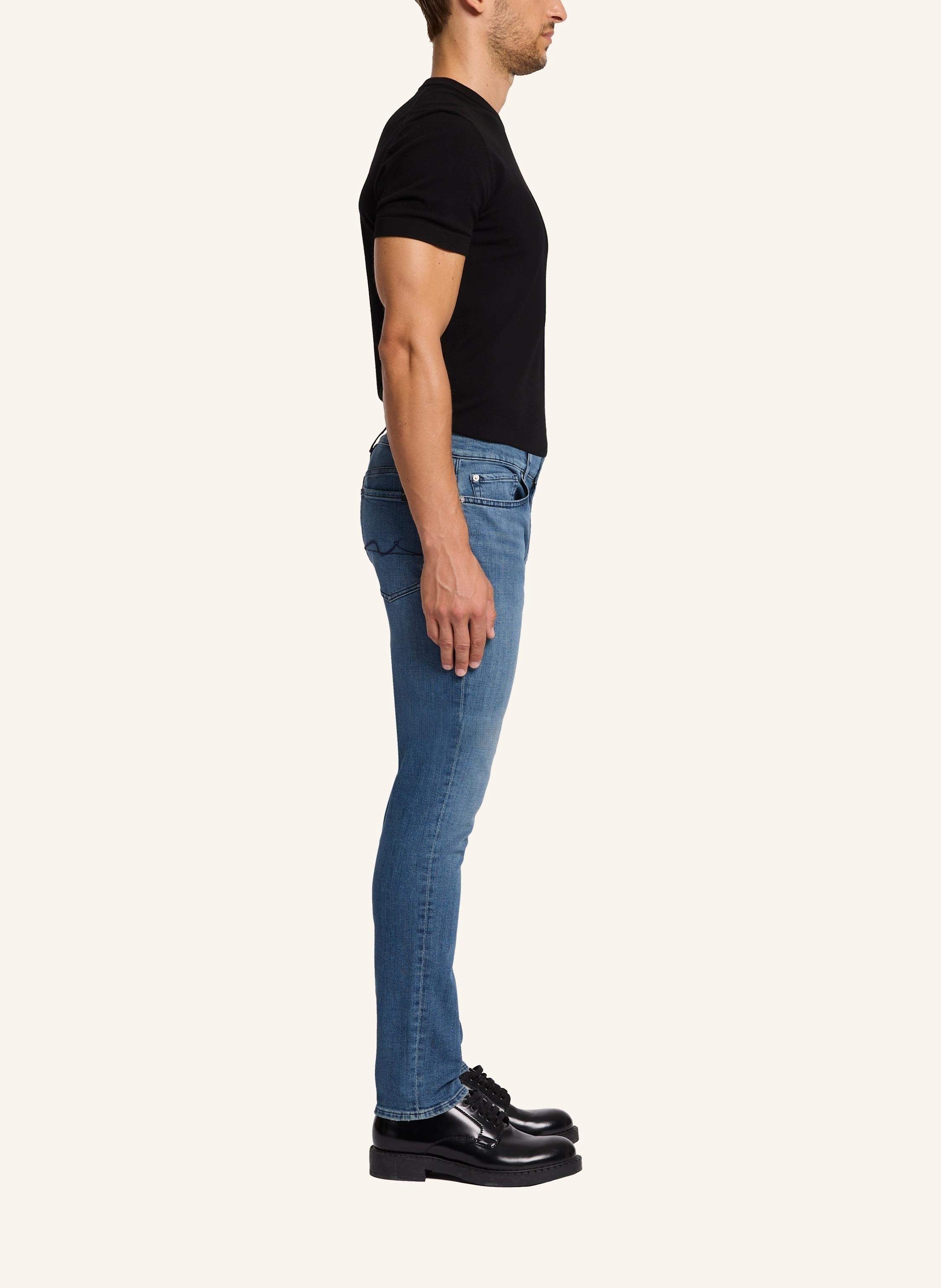 Thumbnail - 7 For All Mankind Jeans Paxtyn Skinny Fit blau