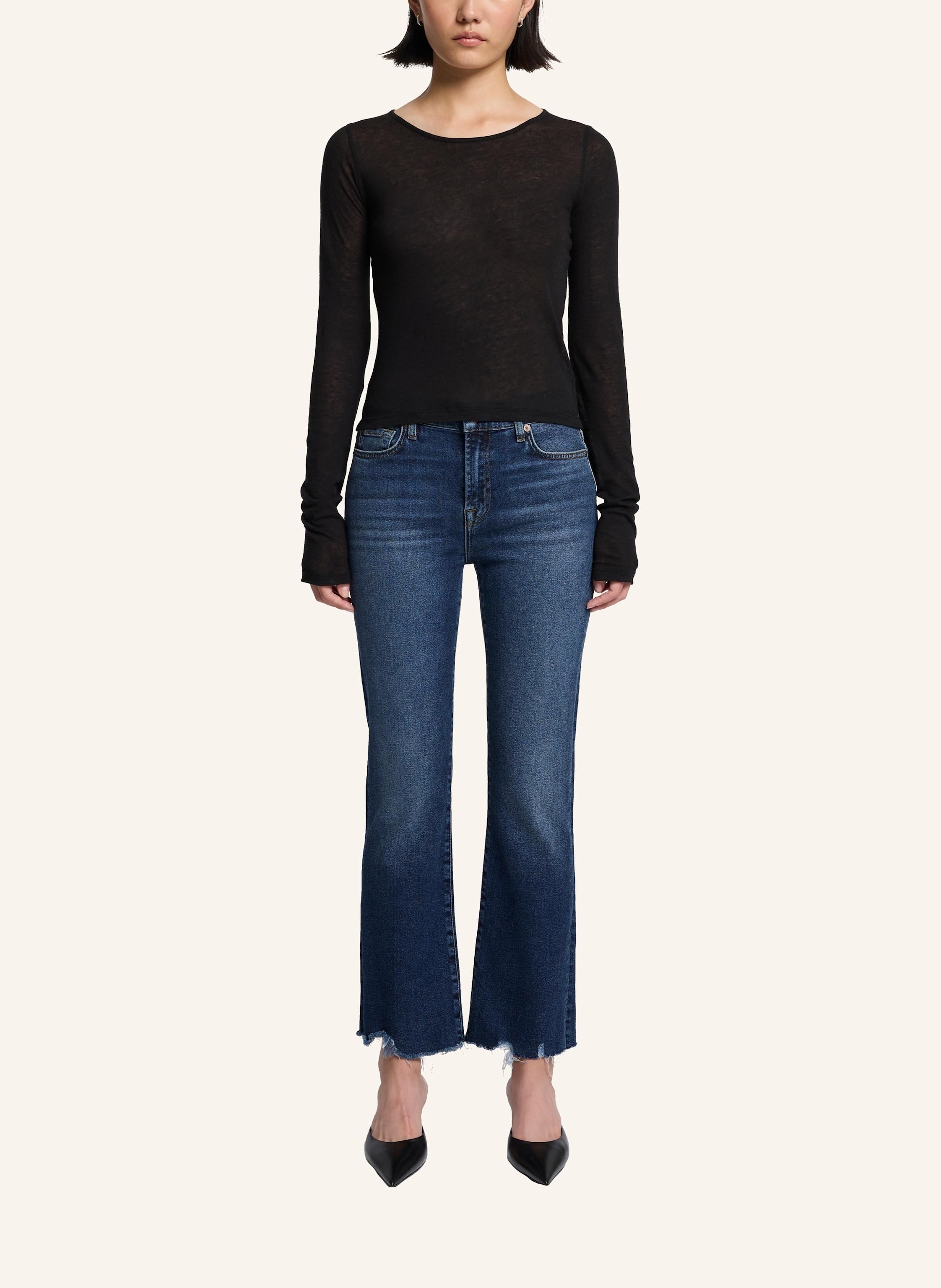 Thumbnail - 7 For All Mankind Jeans Daisy Ankle Boot Bootcut Fit blau