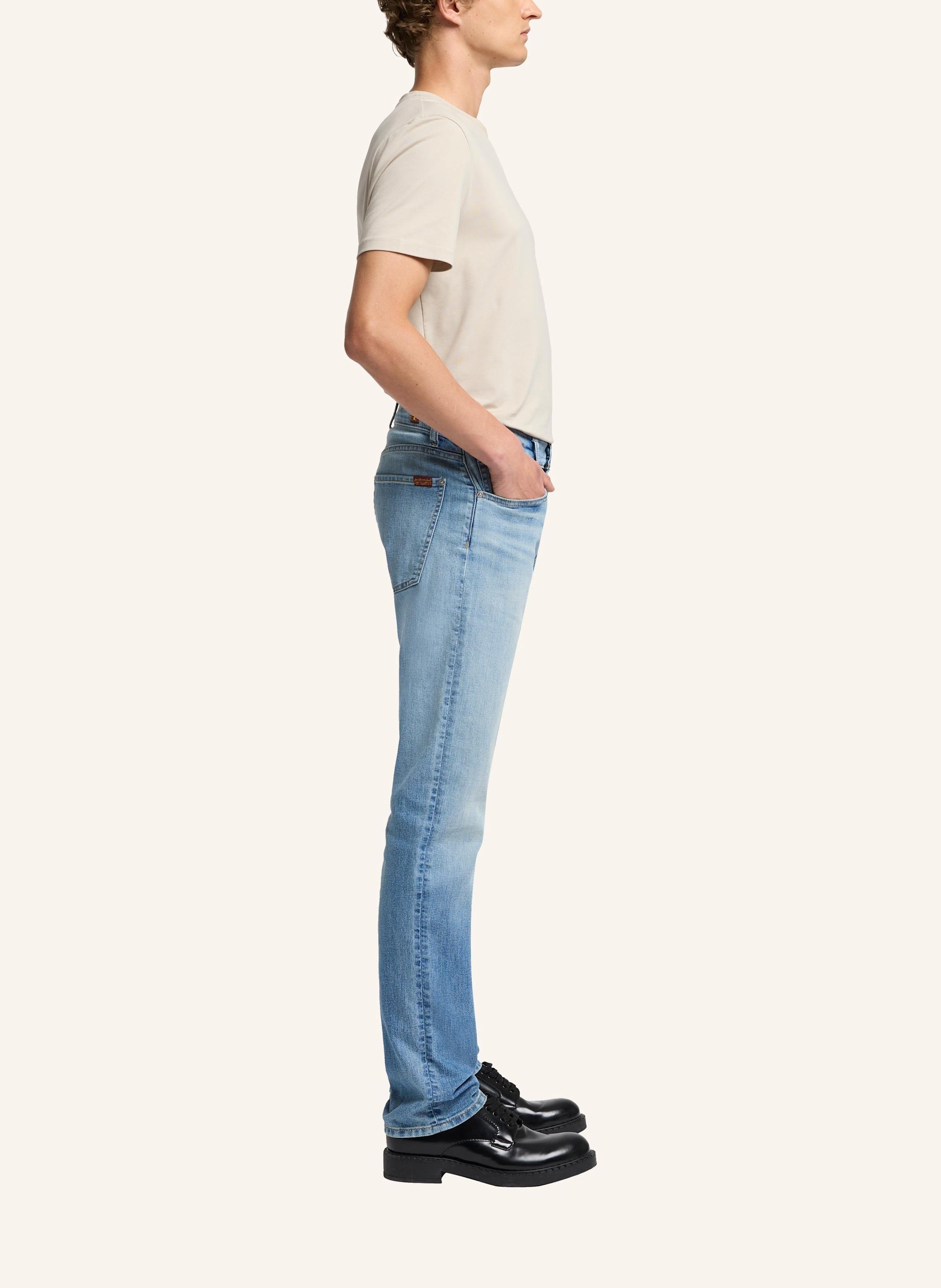 Thumbnail - 7 For All Mankind Jeans The Straight Straight Fit blau
