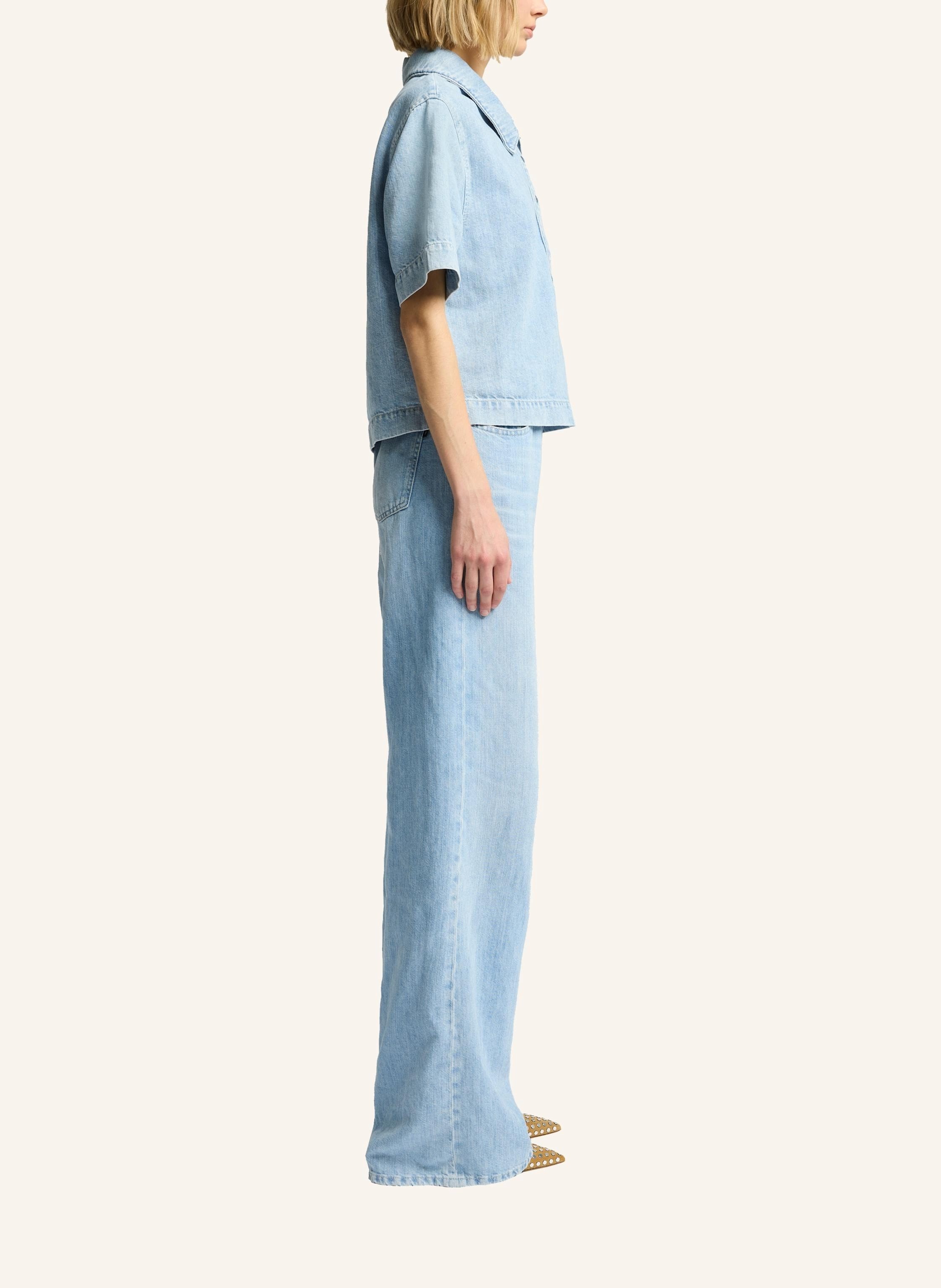 Thumbnail - 7 For All Mankind Denim Polo blau