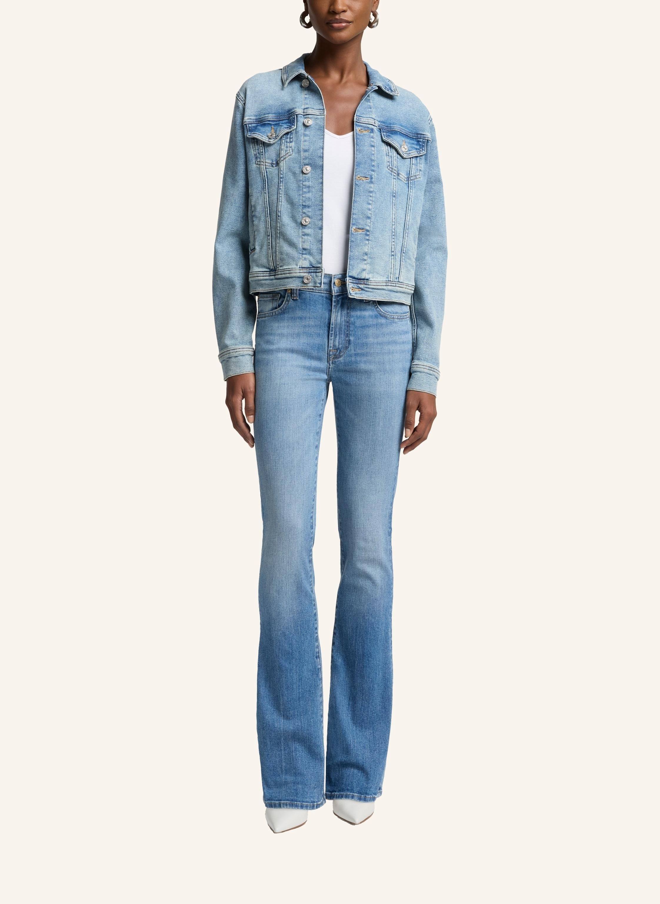 Thumbnail - 7 For All Mankind Bootcut Jeans blau