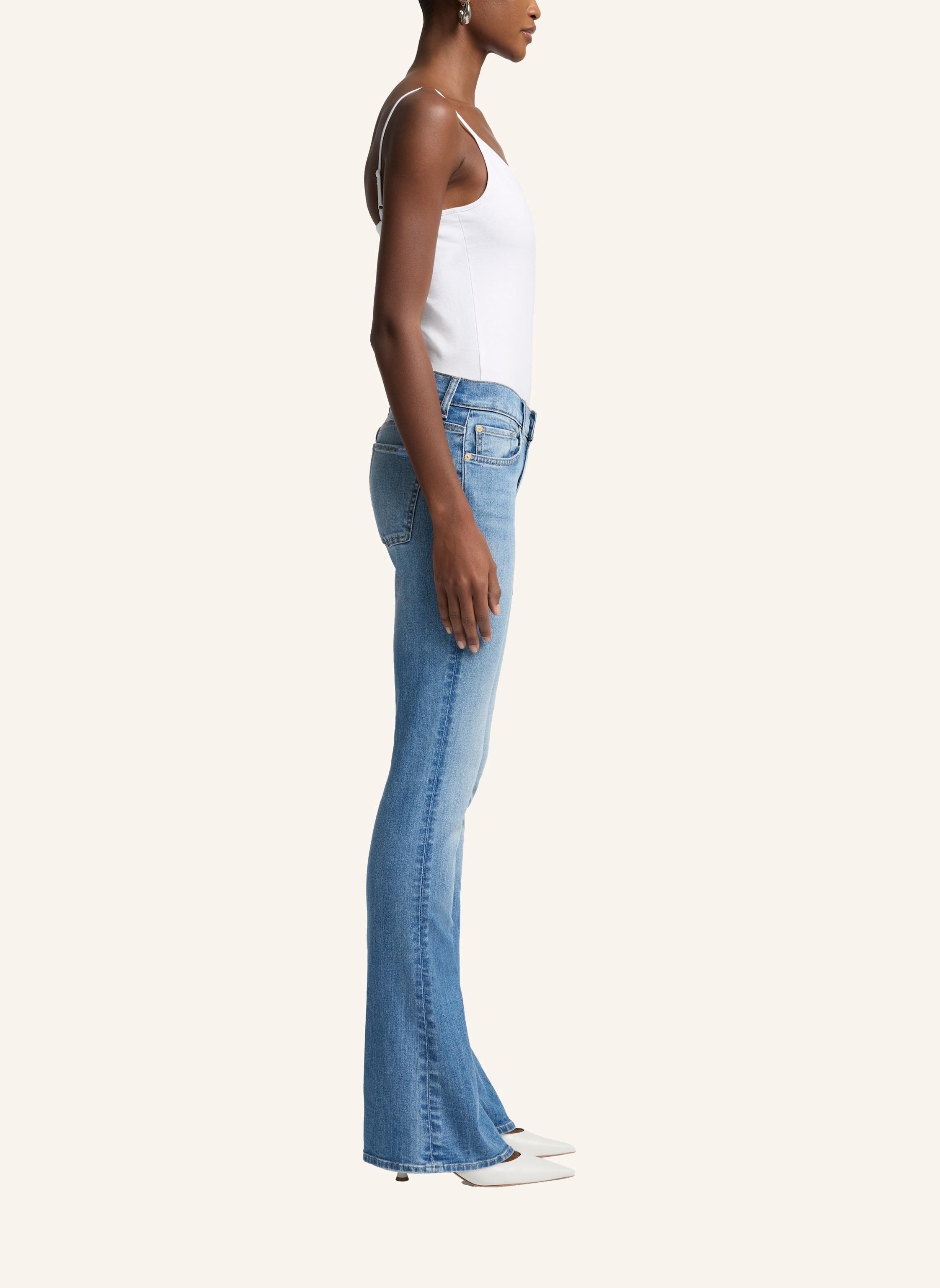 Thumbnail - 7 For All Mankind Bootcut Jeans blau