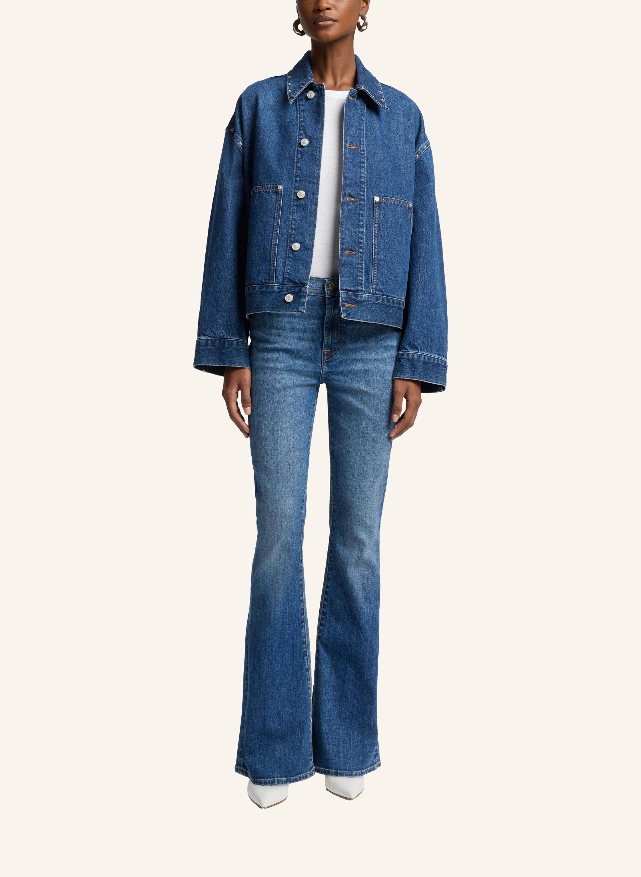 Thumbnail - 7 For All Mankind Jeans Hw Ali Flare Fit blau