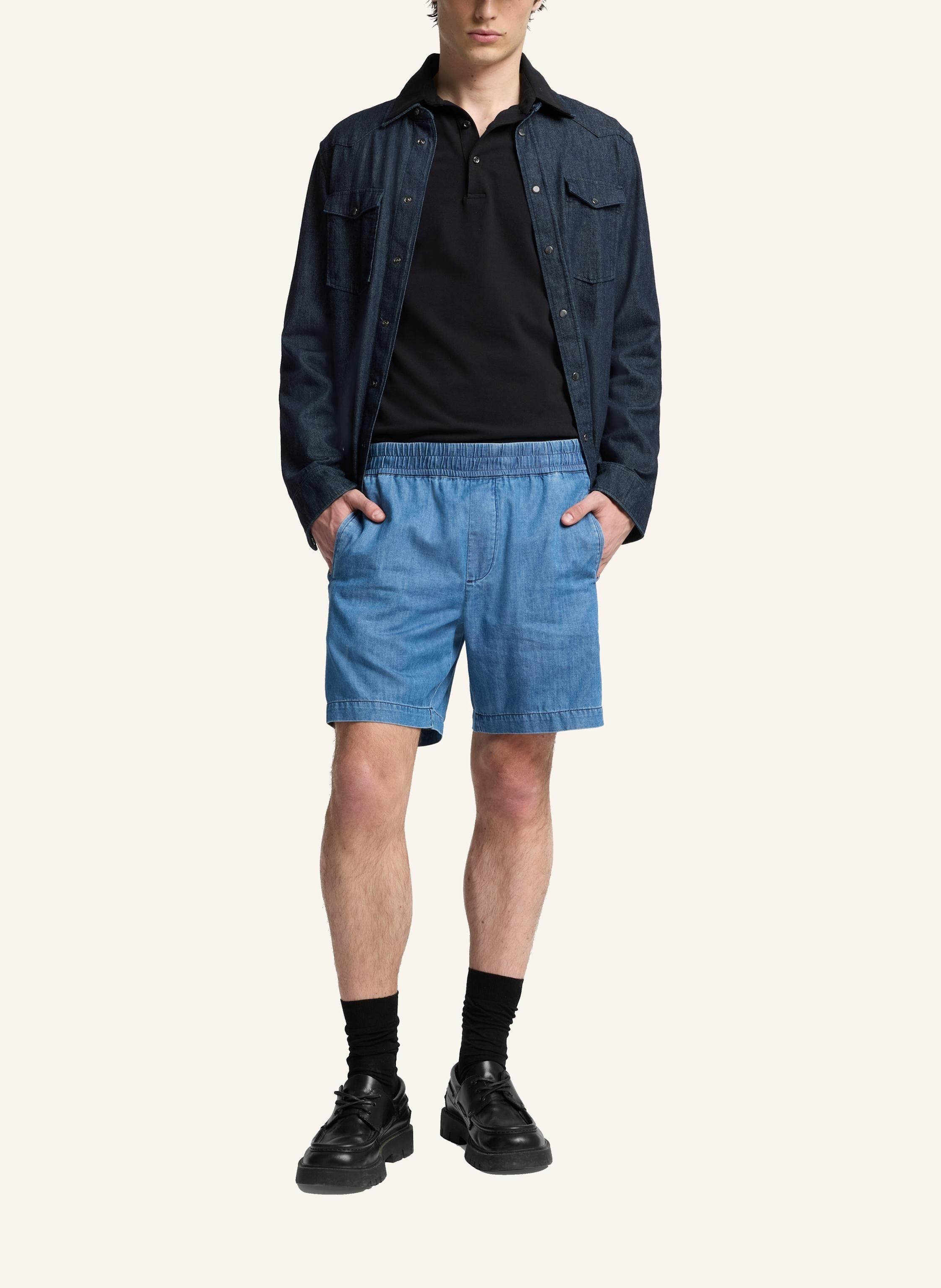 Thumbnail - 7 For All Mankind Shorts Jogger blau