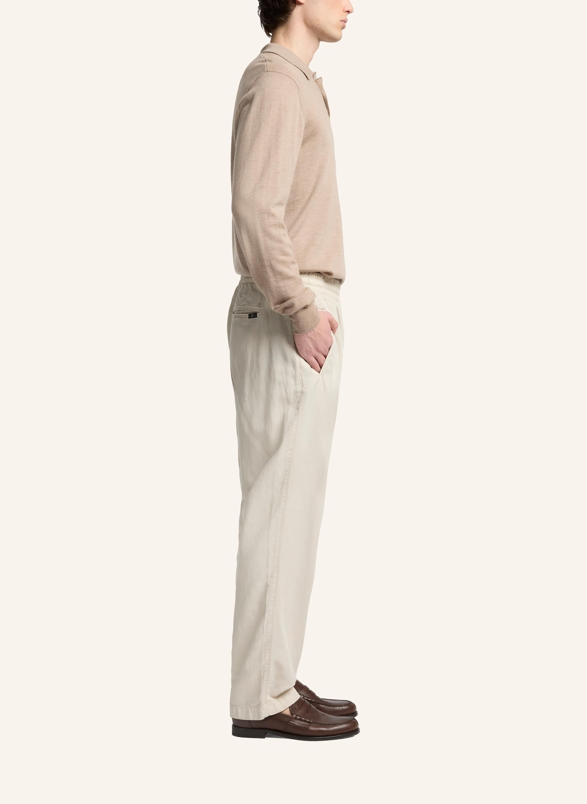 Thumbnail - 7 For All Mankind Pants Jogger weiss