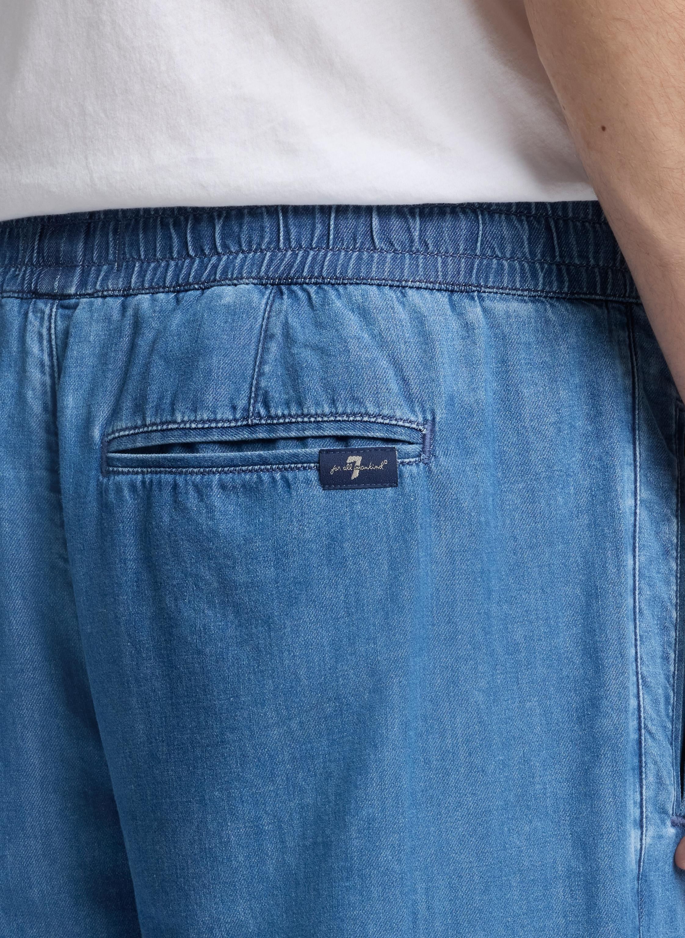 Thumbnail - 7 For All Mankind Pants Jogger blau