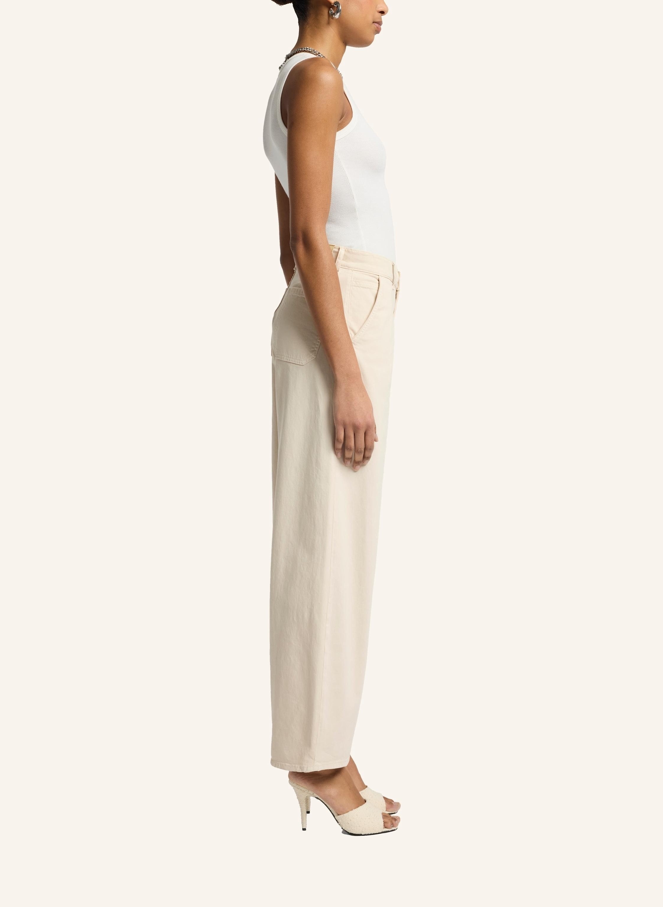 Thumbnail - 7 For All Mankind Pants Bonnie Wide Leg Fit weiss