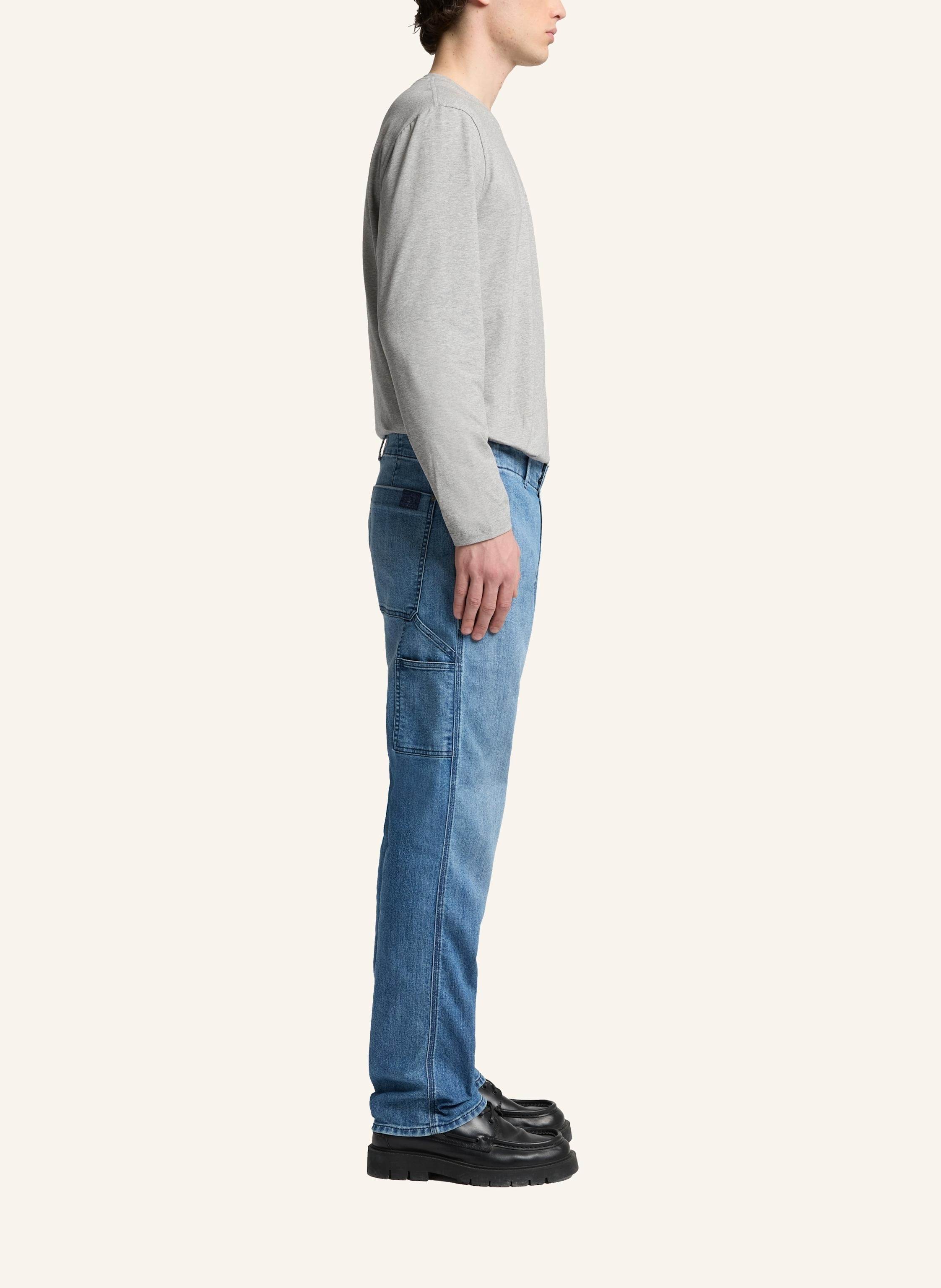 Thumbnail - 7 For All Mankind Chino Pant Carpenter Straight Fit blau