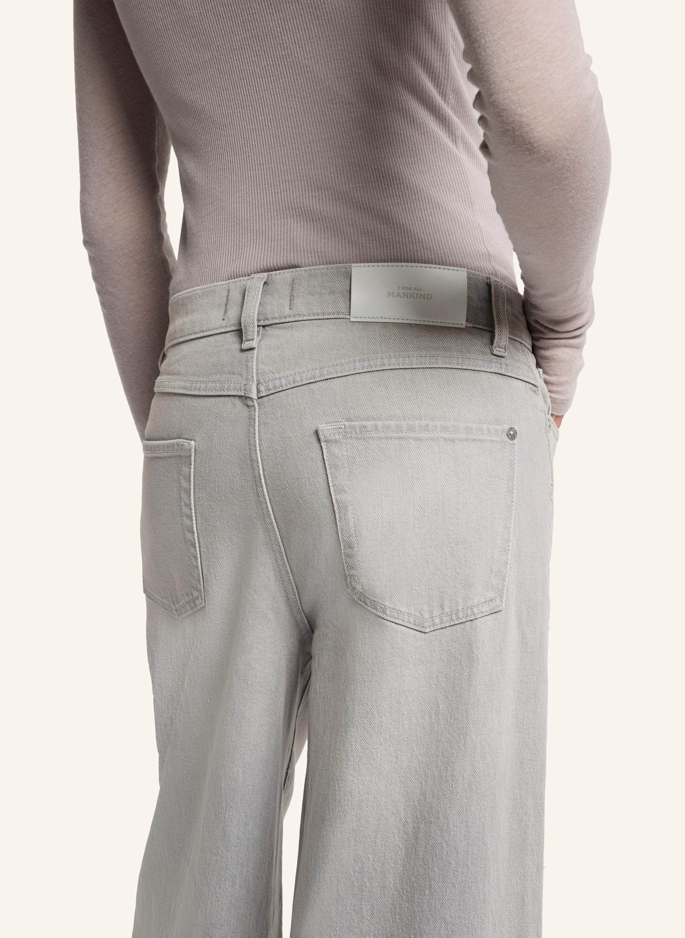 Thumbnail - 7 For All Mankind Jeans Marie Wide Leg Wide Leg Fit grau