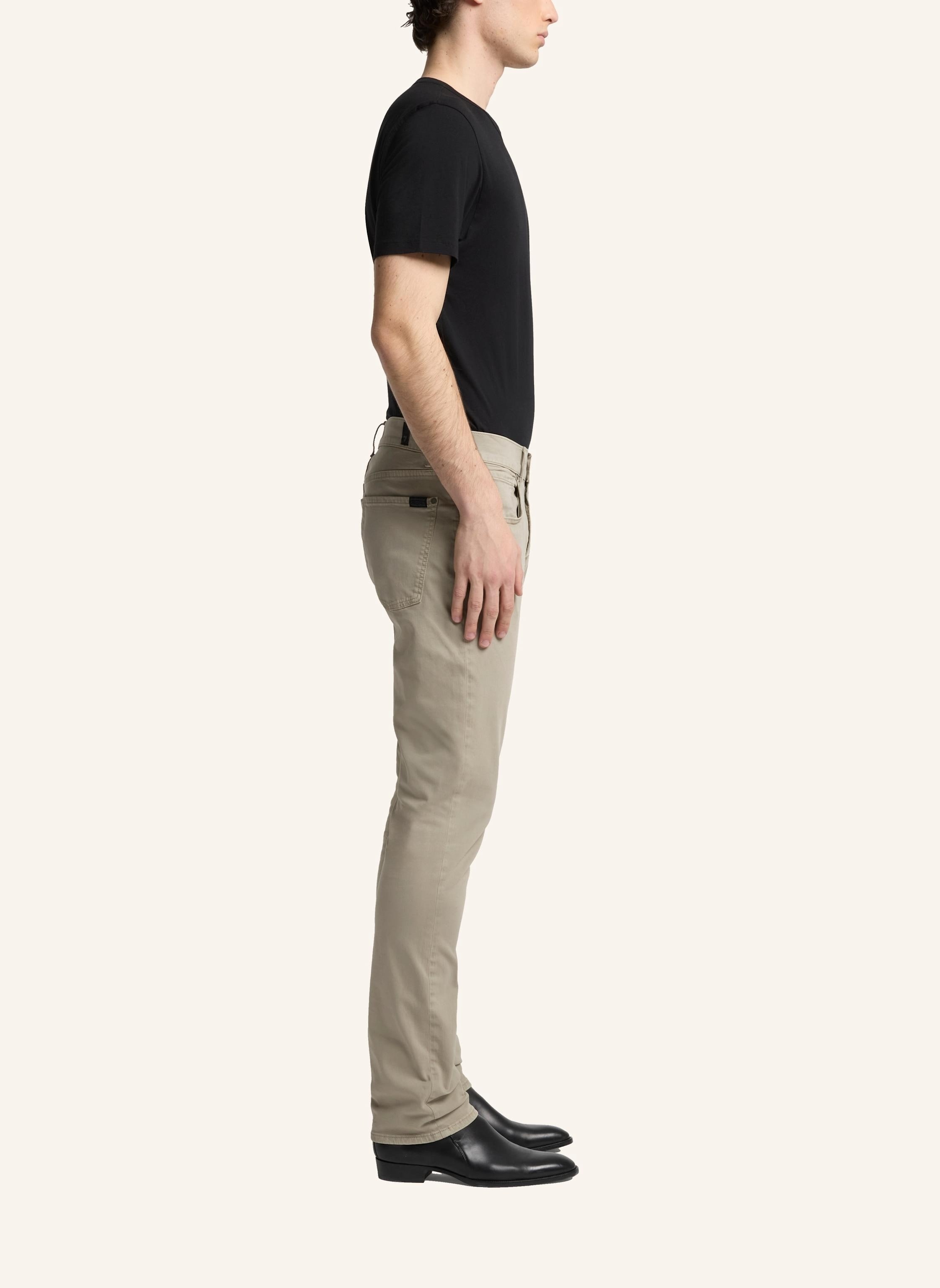 Thumbnail - 7 For All Mankind Jeans The Straight Straight Fit beige