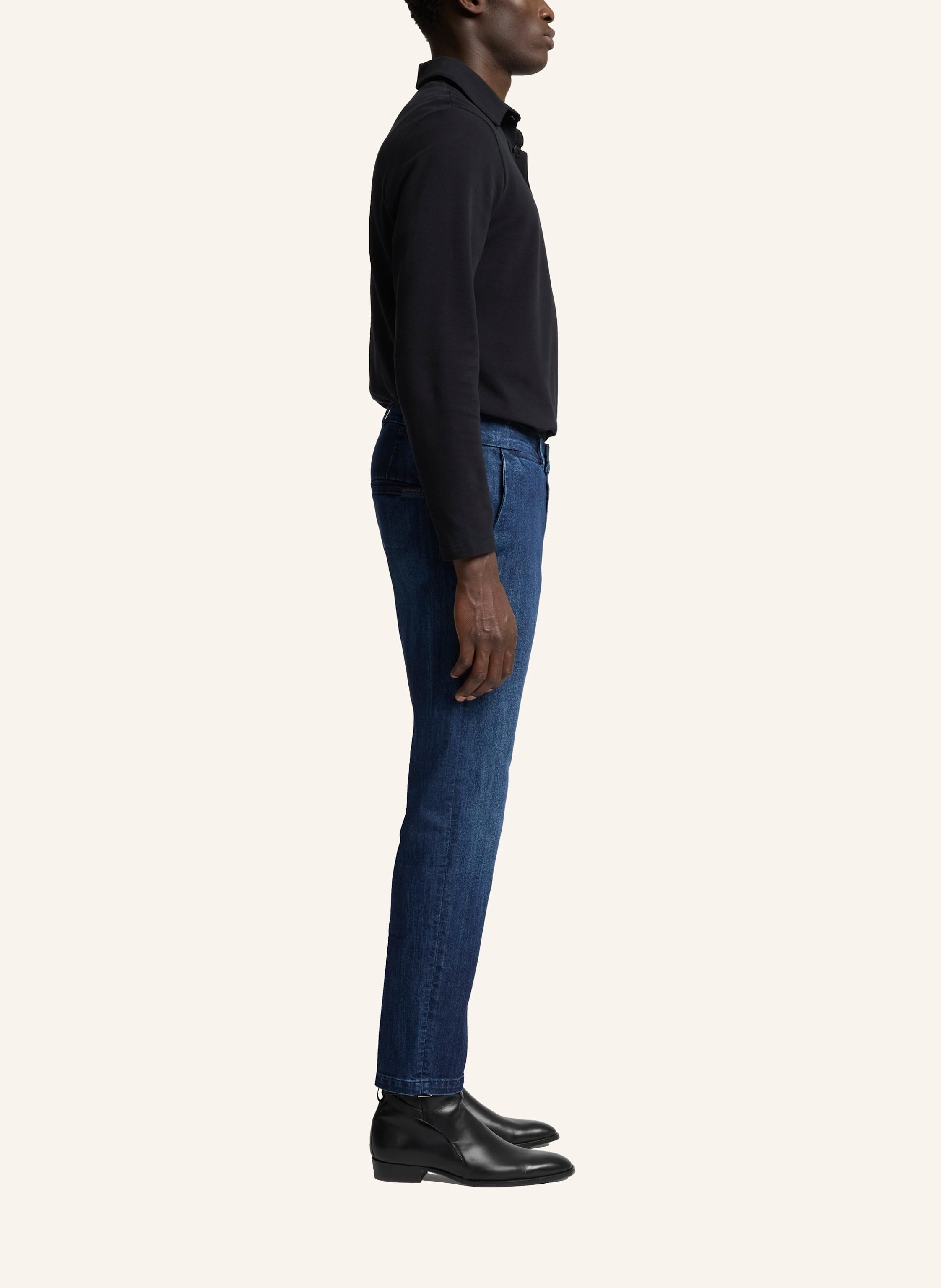 Thumbnail - 7 For All Mankind Jeans Airweft Chino Slim Fit blau