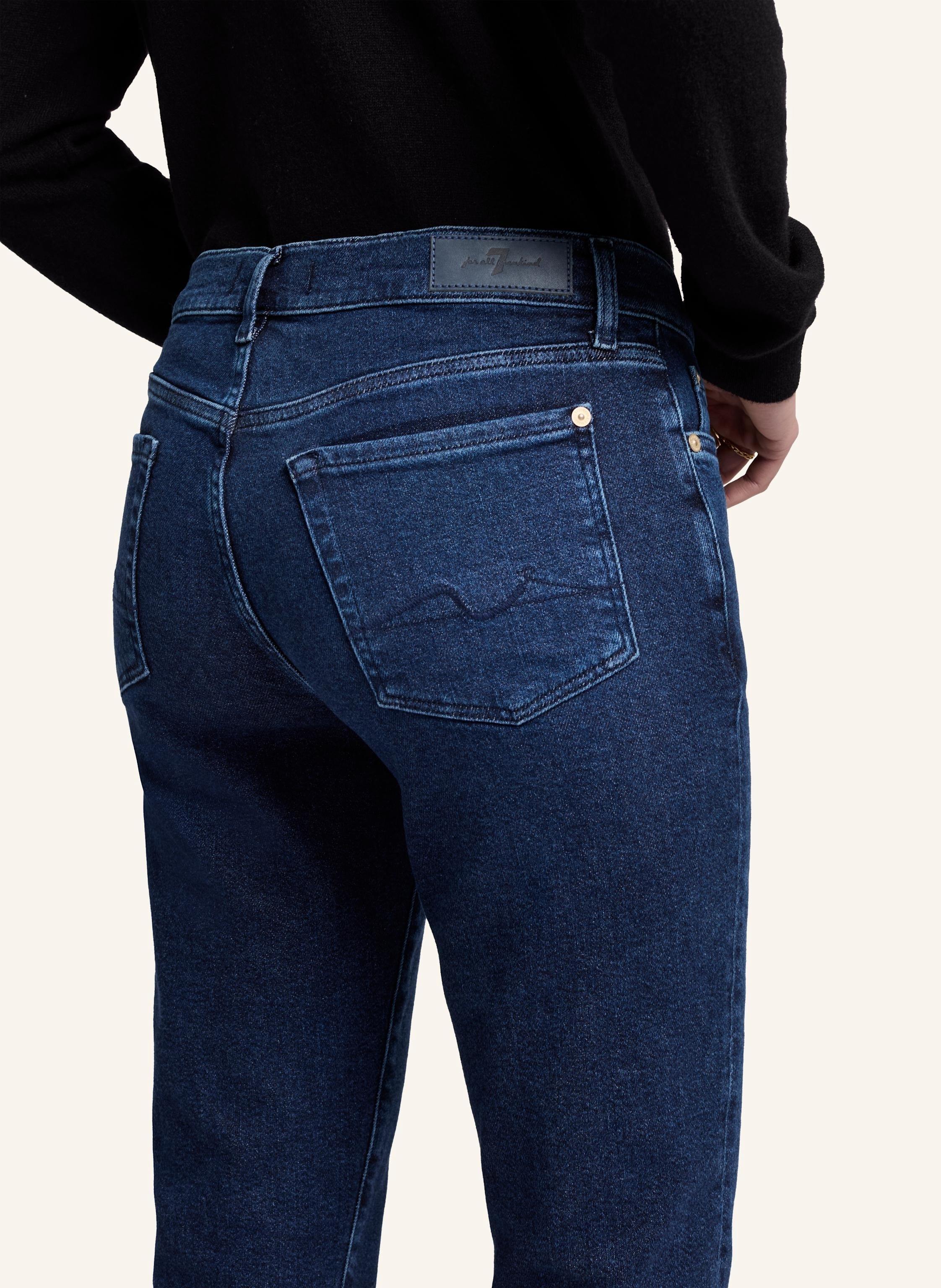 Thumbnail - 7 For All Mankind Jeans Josefina Boyfriend Fit blau