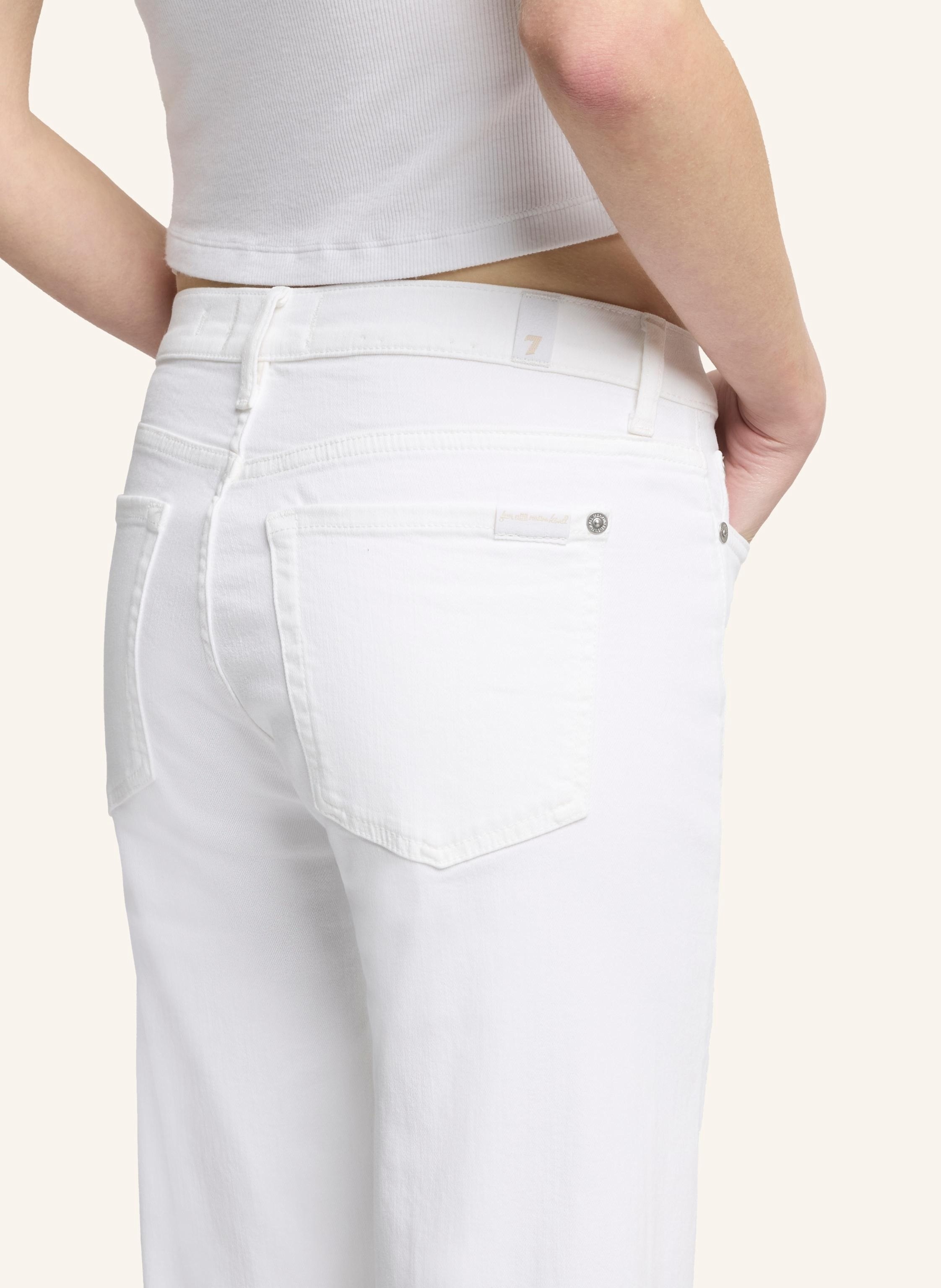 Thumbnail - 7 For All Mankind Jeans Dojo Tailorless Flare Fit weiss