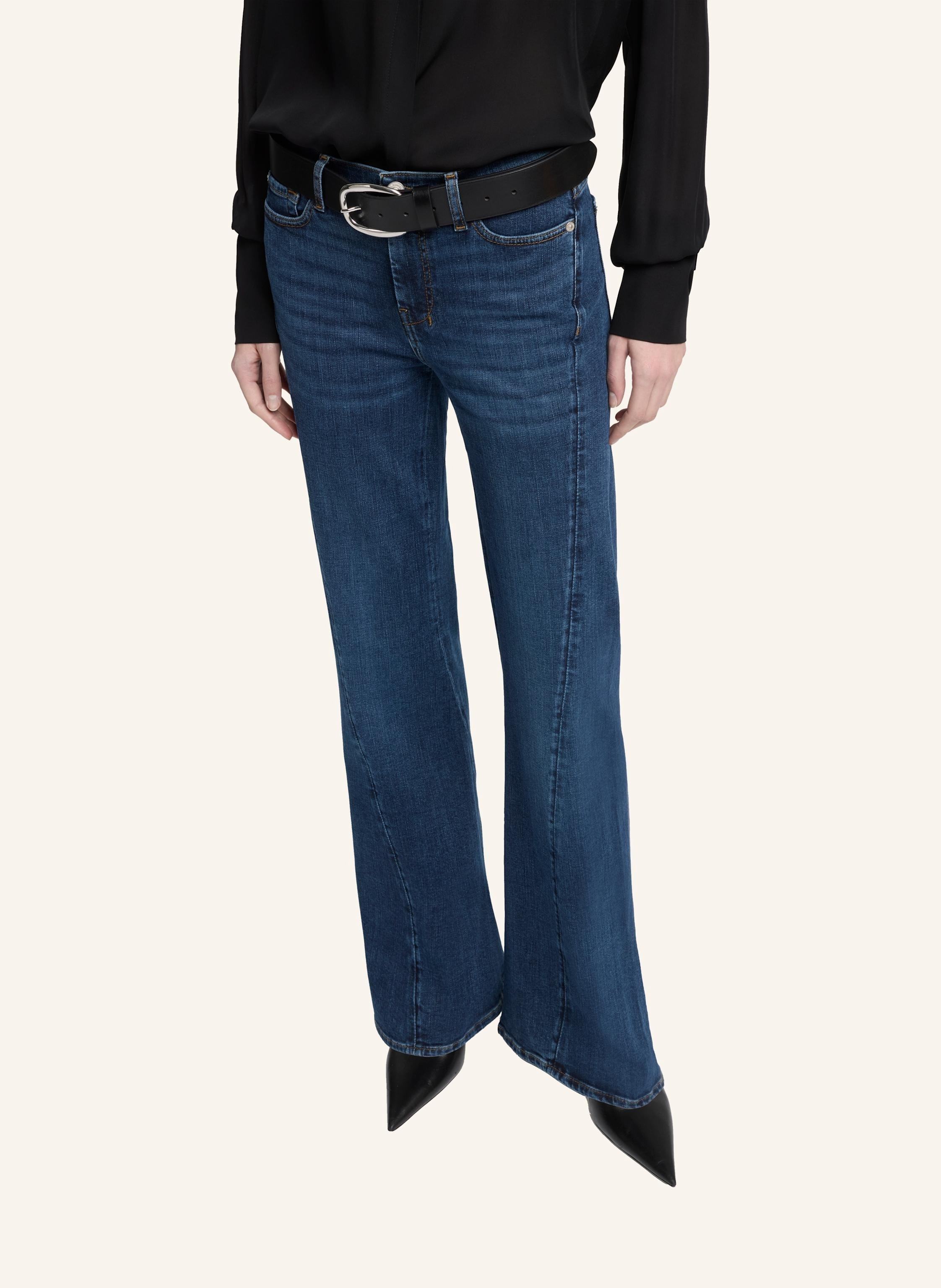 Thumbnail - 7 For All Mankind Jeans Dojo Tailorless Flare Fit blau