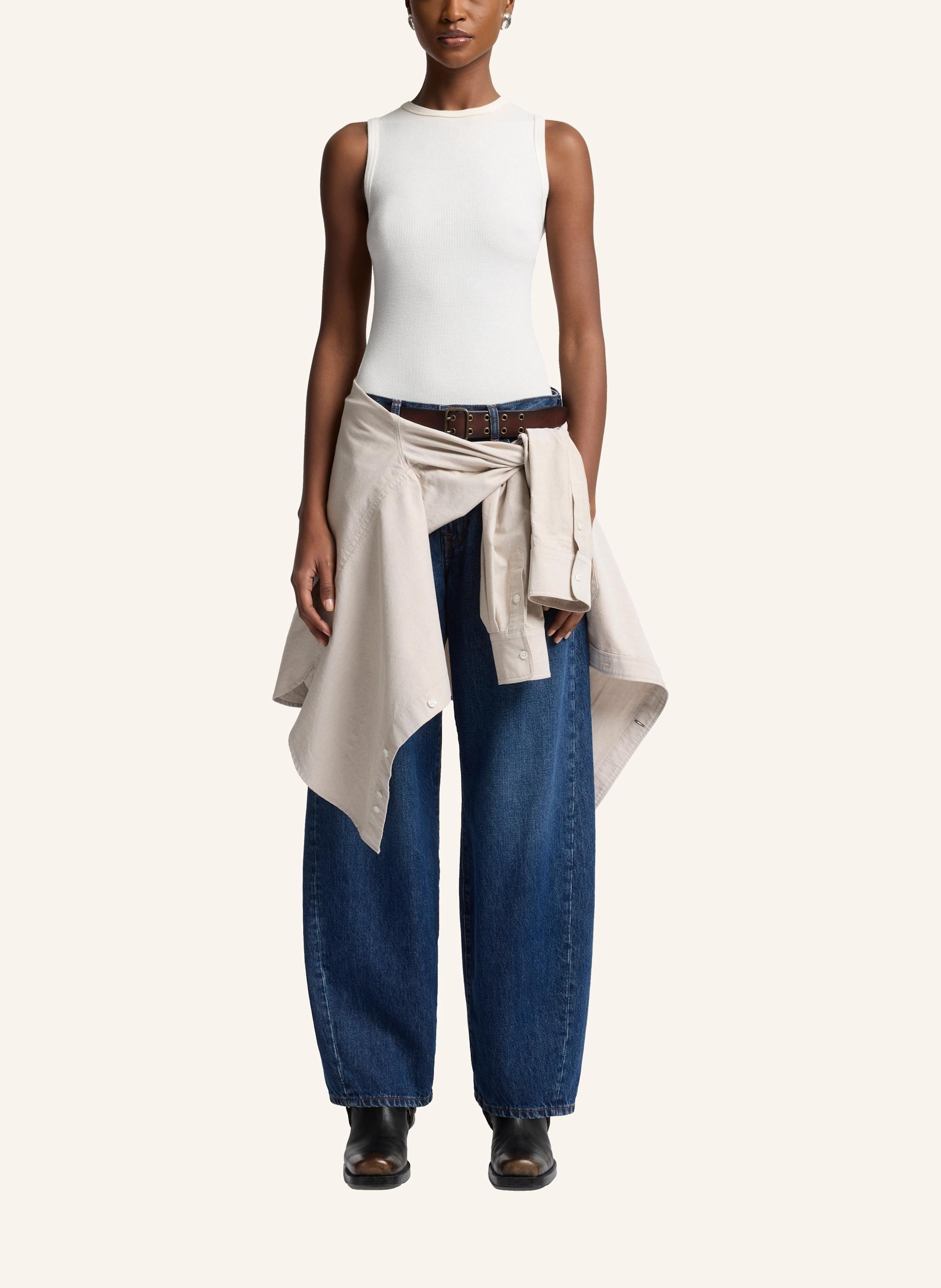 Thumbnail - 7 For All Mankind Jeans Twisted Bonnie Baggy Fit blau