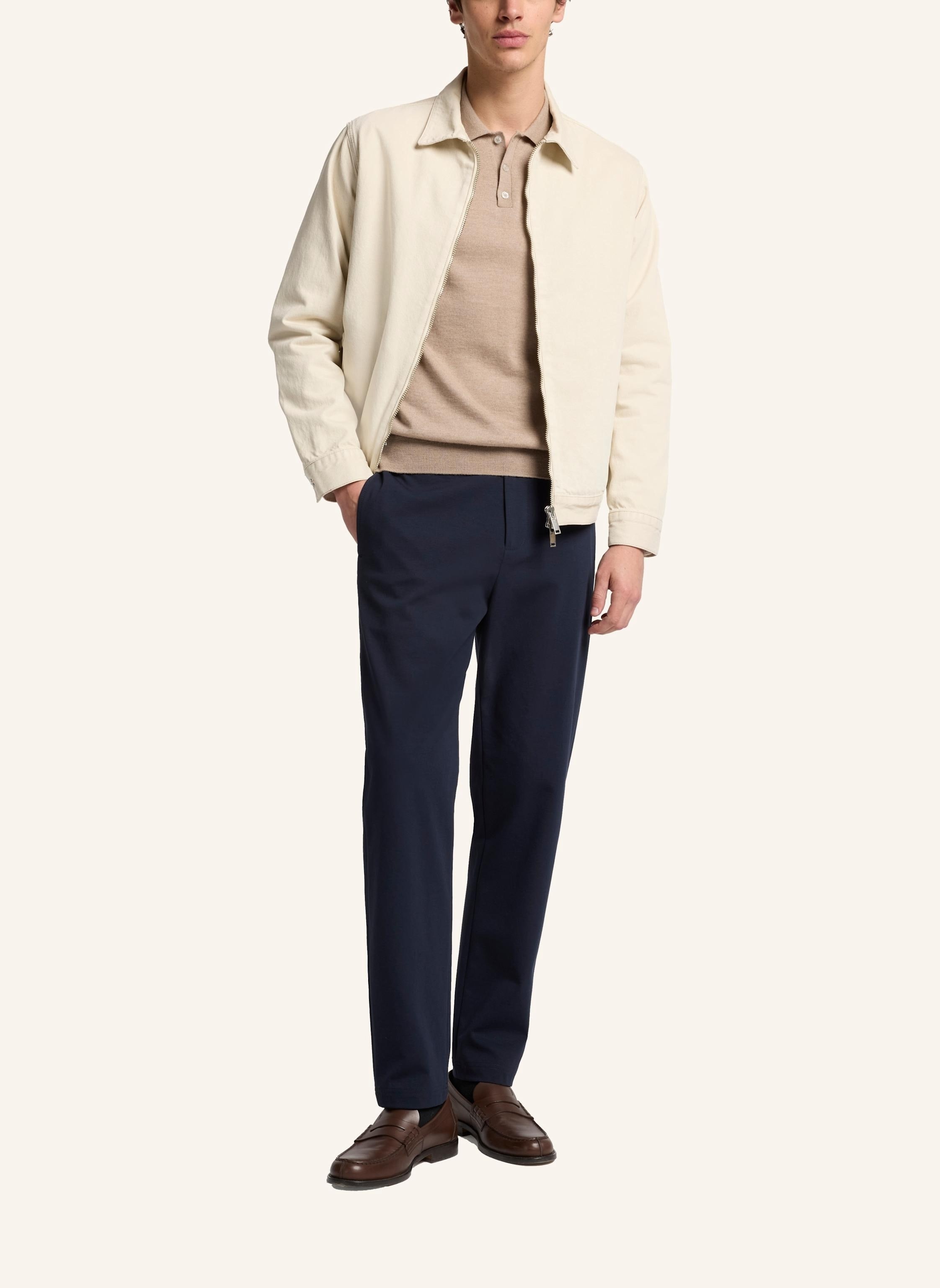 Thumbnail - 7 For All Mankind Chino Pants Hybrid Straight Fit blau