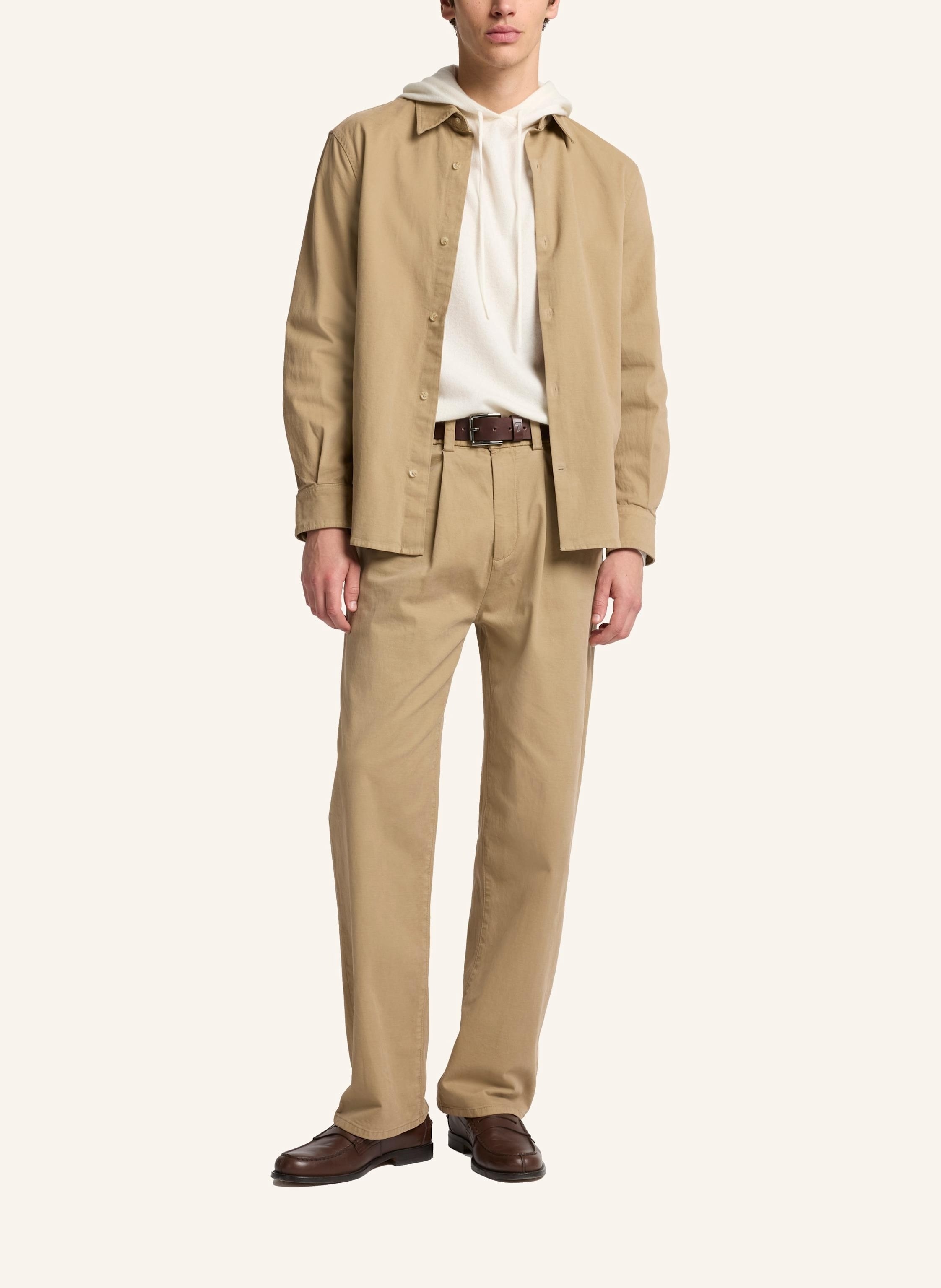 Thumbnail - 7 For All Mankind Chino Vulcan Straight Fit beige