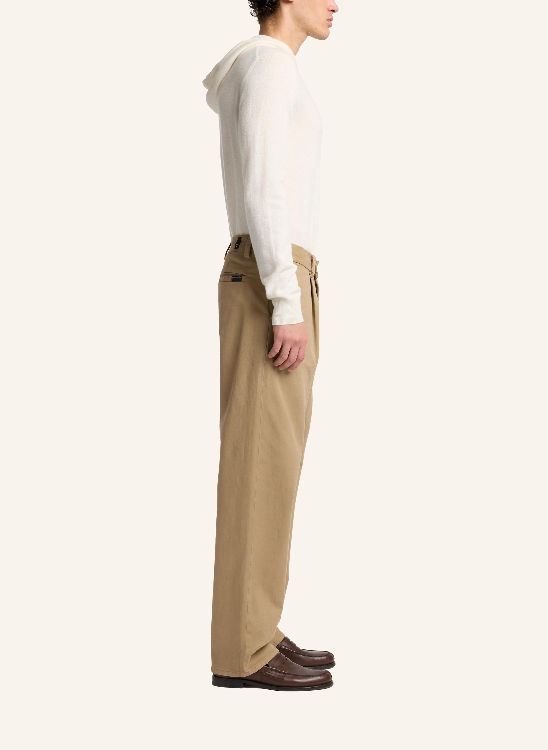 Thumbnail - 7 For All Mankind Chino Vulcan Straight Fit beige