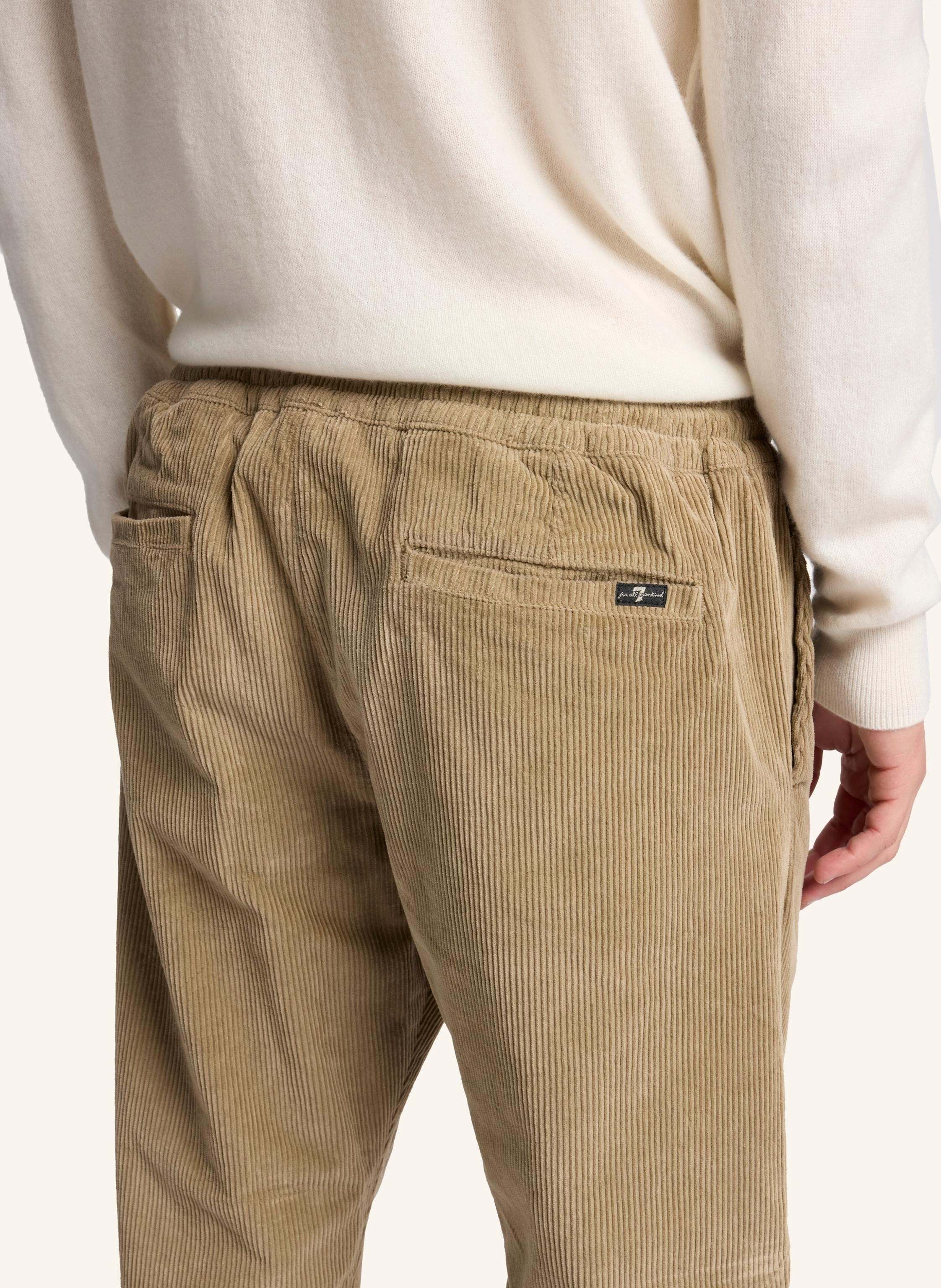 Thumbnail - 7 For All Mankind Chino Pants Straight Jogger beige