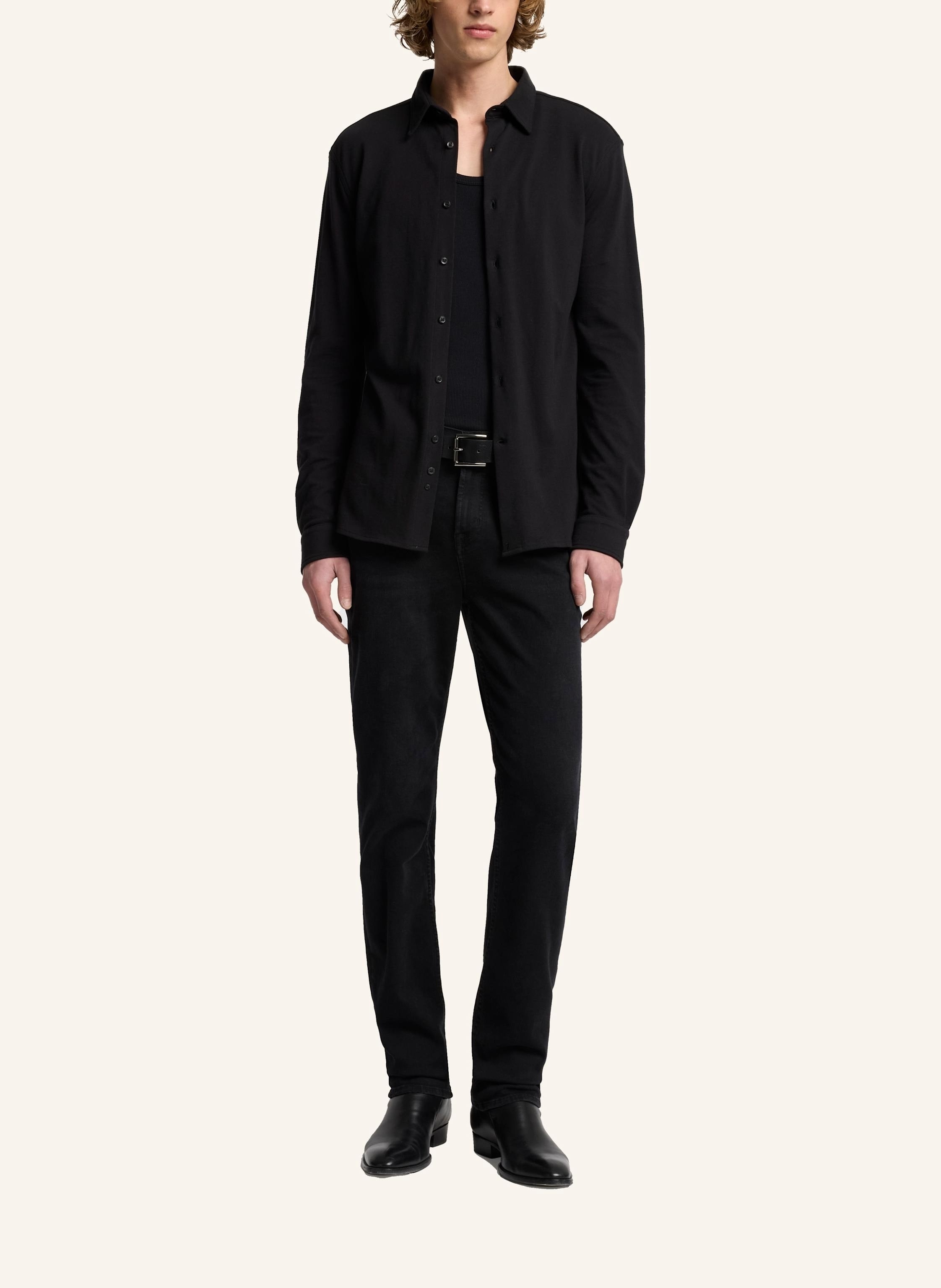 Thumbnail - 7 For All Mankind Jeans Slimmy Slim Fit schwarz