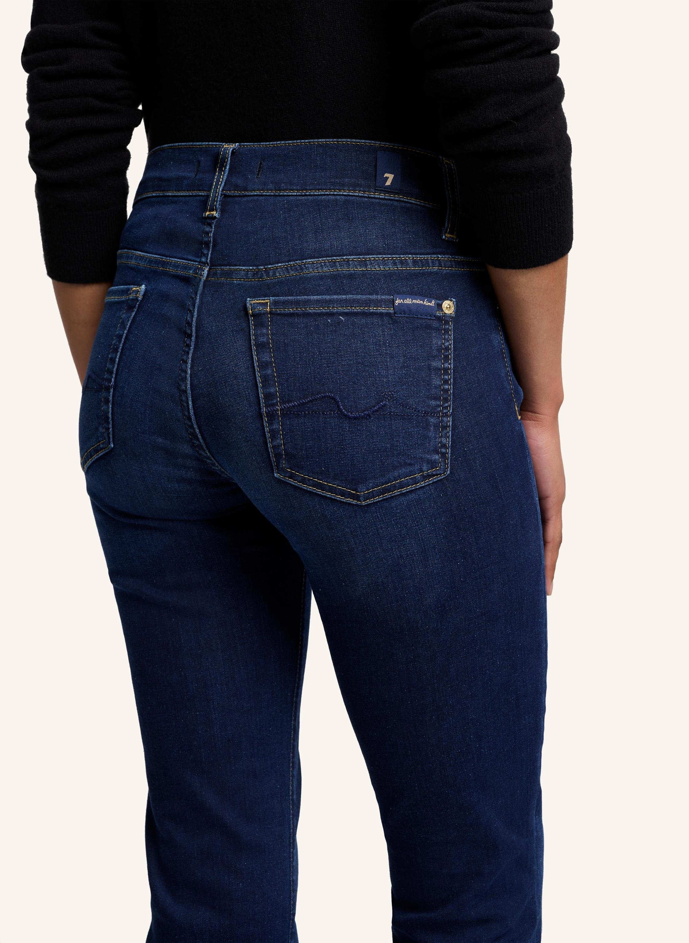 Thumbnail - 7 For All Mankind Jeans Roxanne Skinny Fit blau