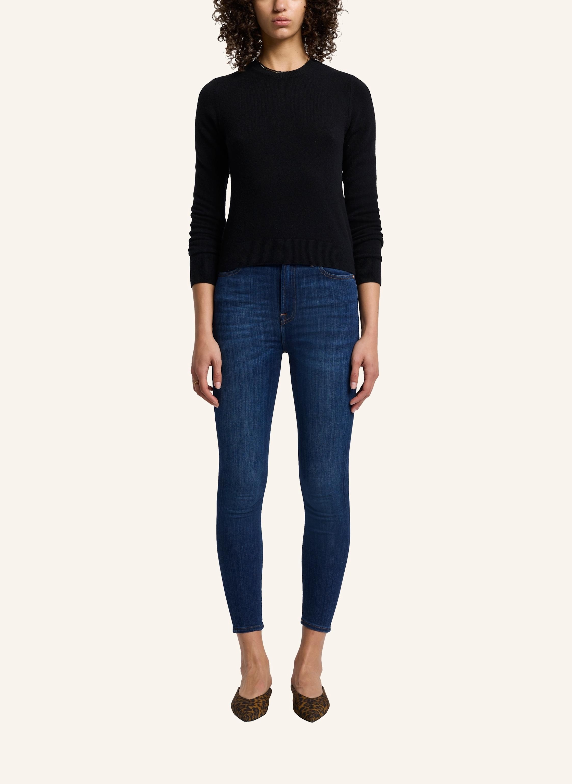 Thumbnail - 7 For All Mankind Skinny Jeans Aubrey blau