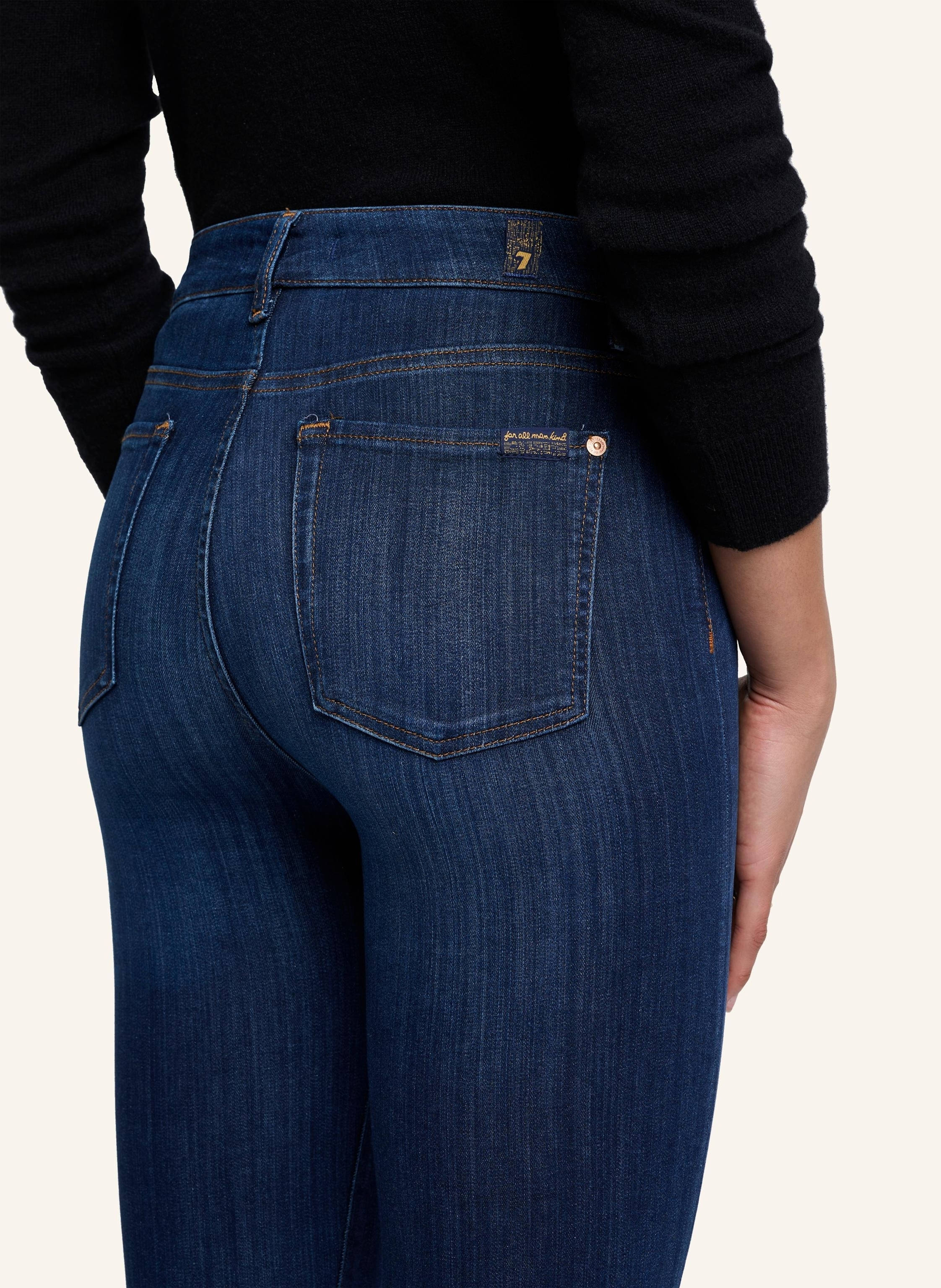 Thumbnail - 7 For All Mankind Skinny Jeans Aubrey blau