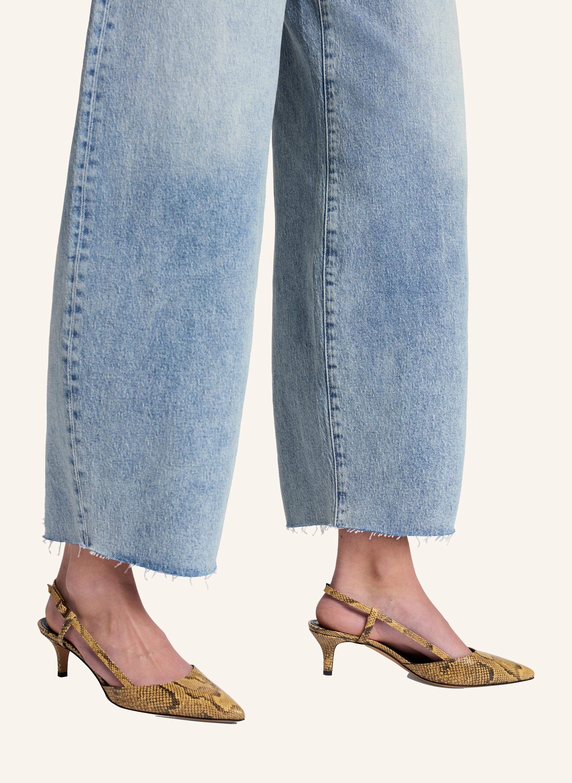 Thumbnail - 7 For All Mankind Jeans Bonnie Curvilinear Wide Leg Fit blau