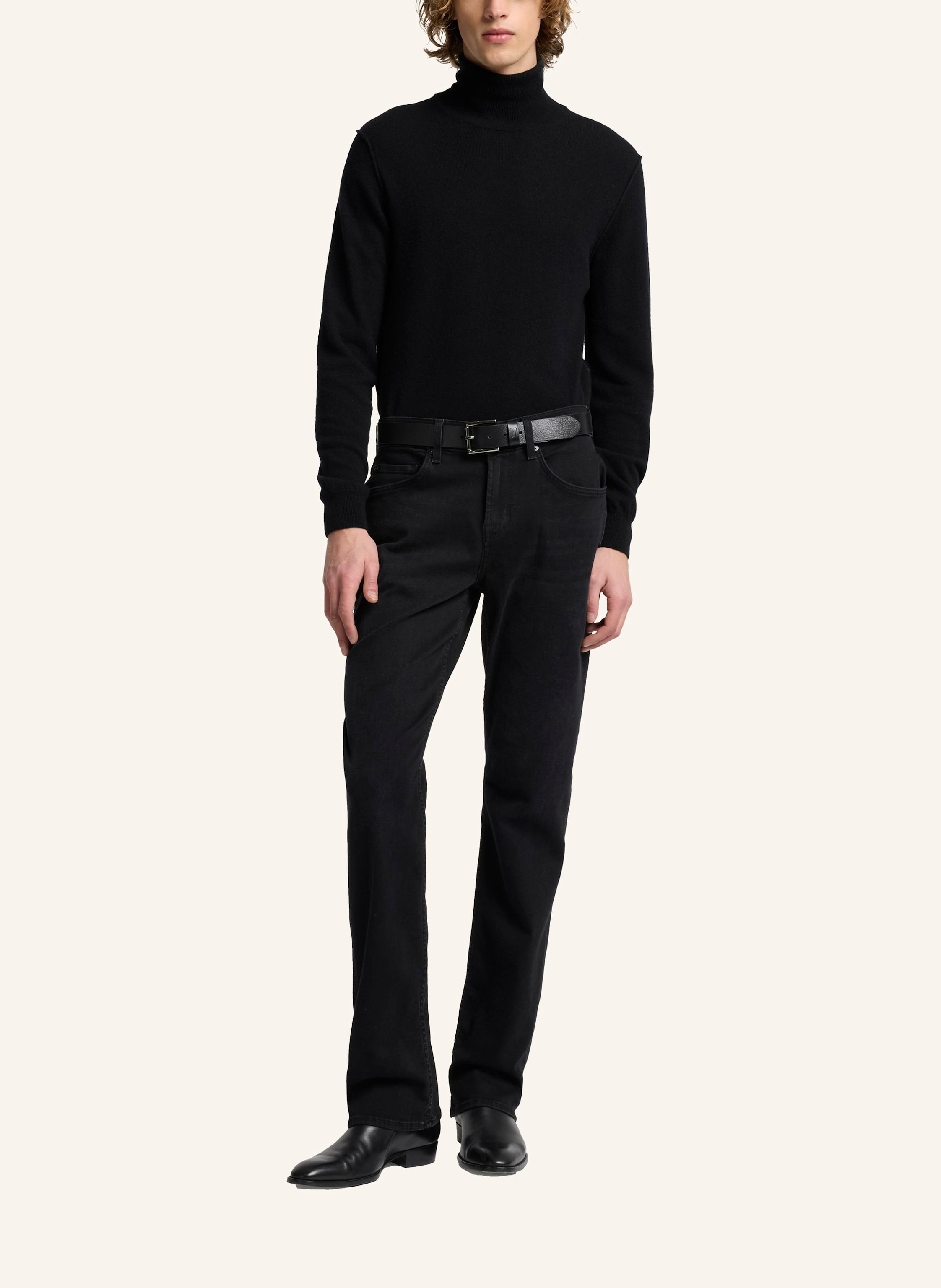 Thumbnail - 7 For All Mankind Jeans Austyn Straight Fit schwarz