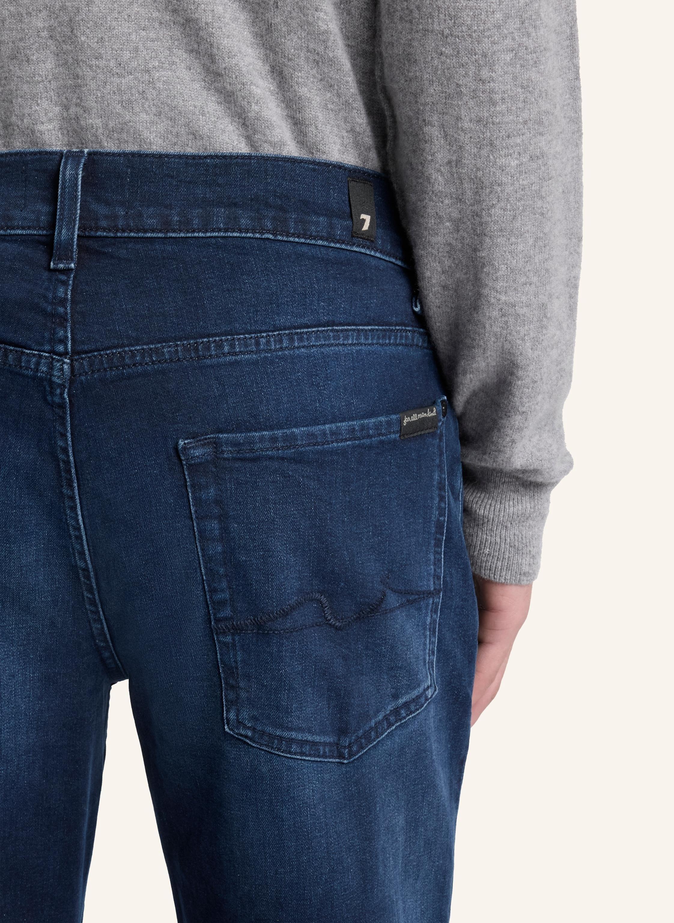 Thumbnail - 7 For All Mankind Jeans Austyn Straight Fit blau