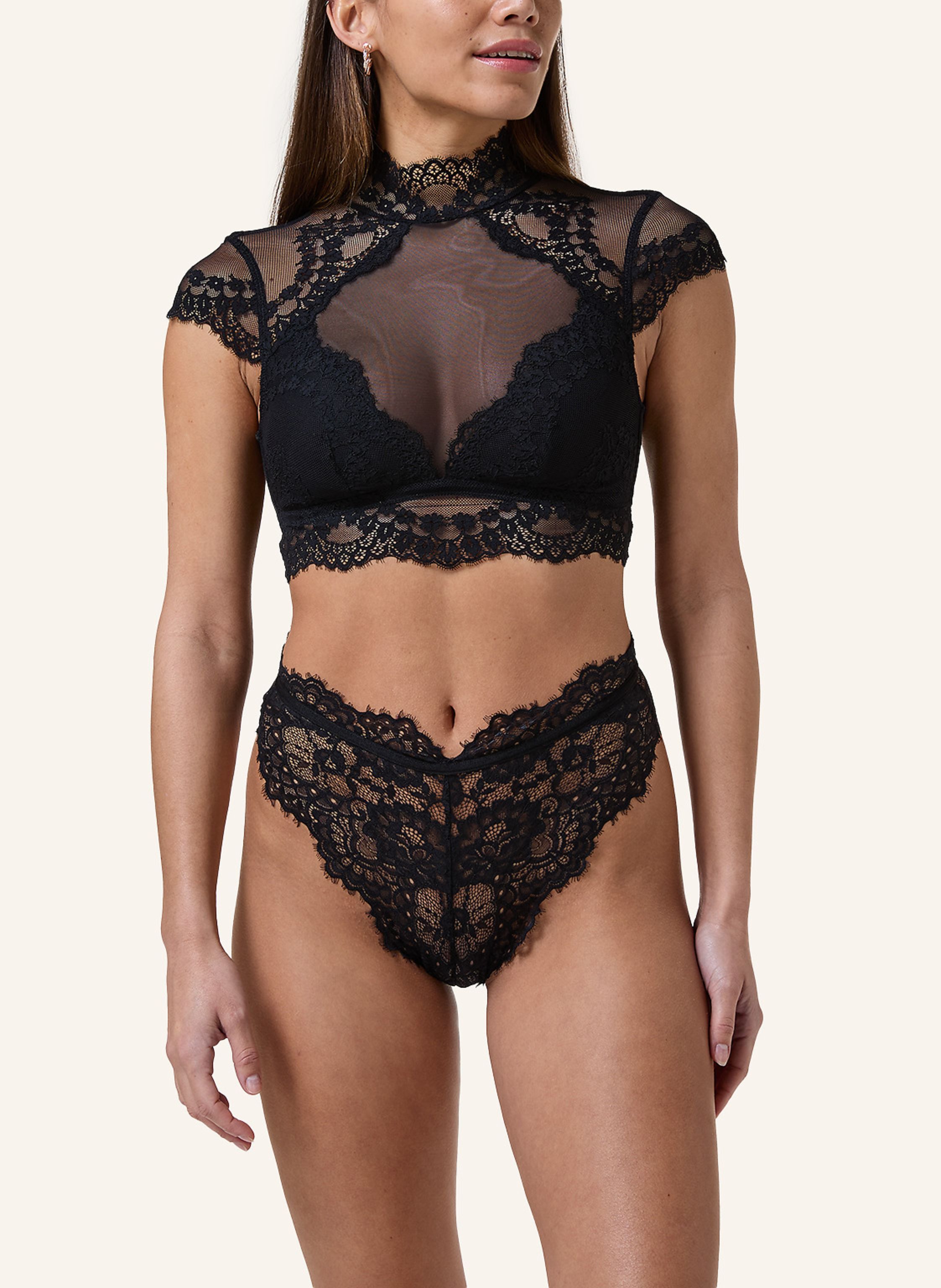 Thumbnail - Hunkemöller Bh Daisy schwarz