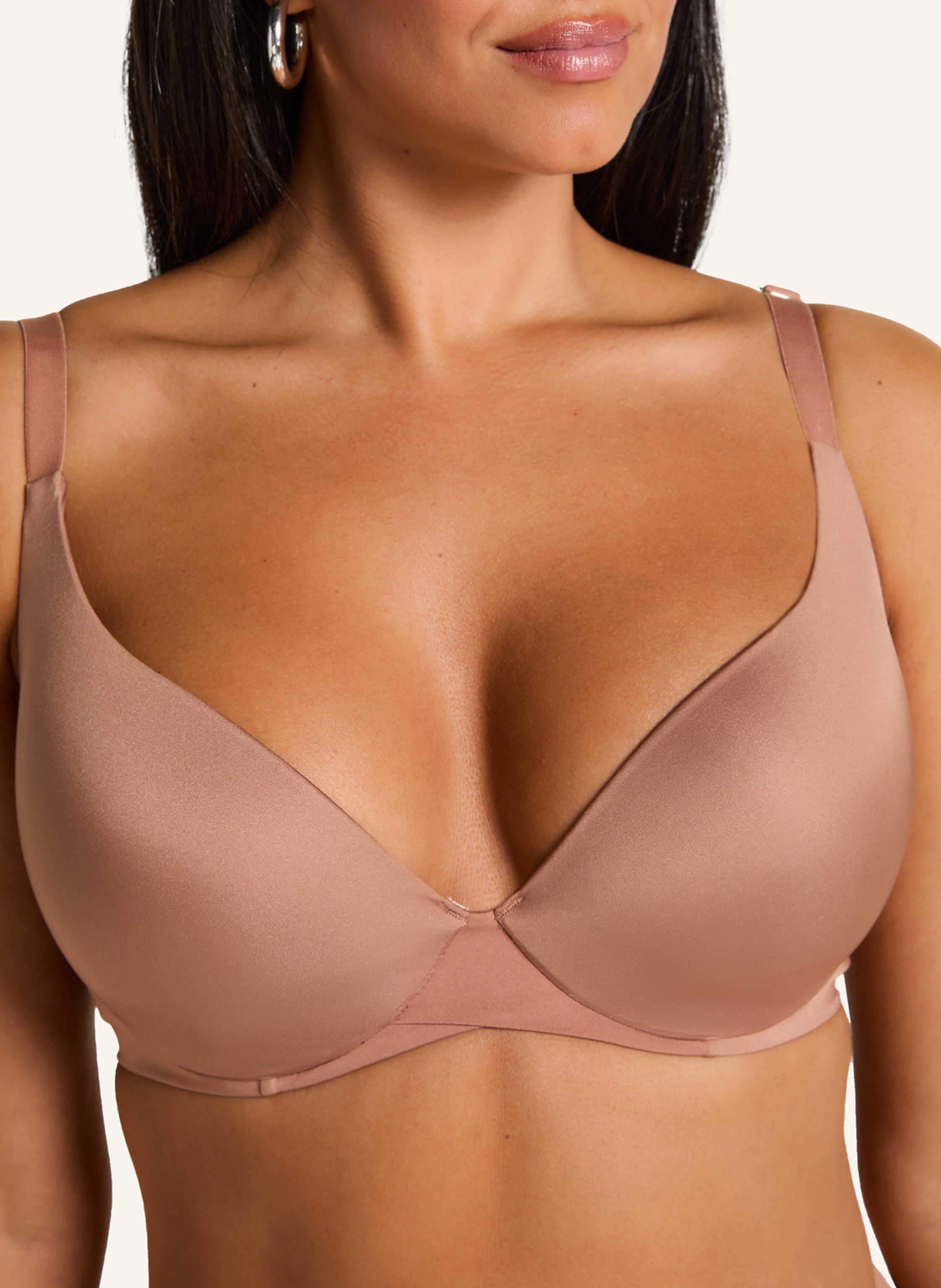 Thumbnail - Hunkemöller Bügel-Bh Smooth braun