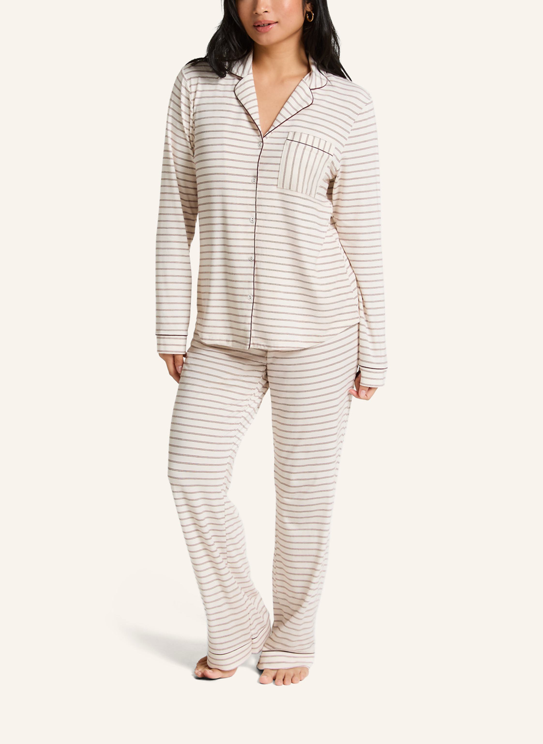 Thumbnail - Hunkemöller Hose Jersey Essential weiss