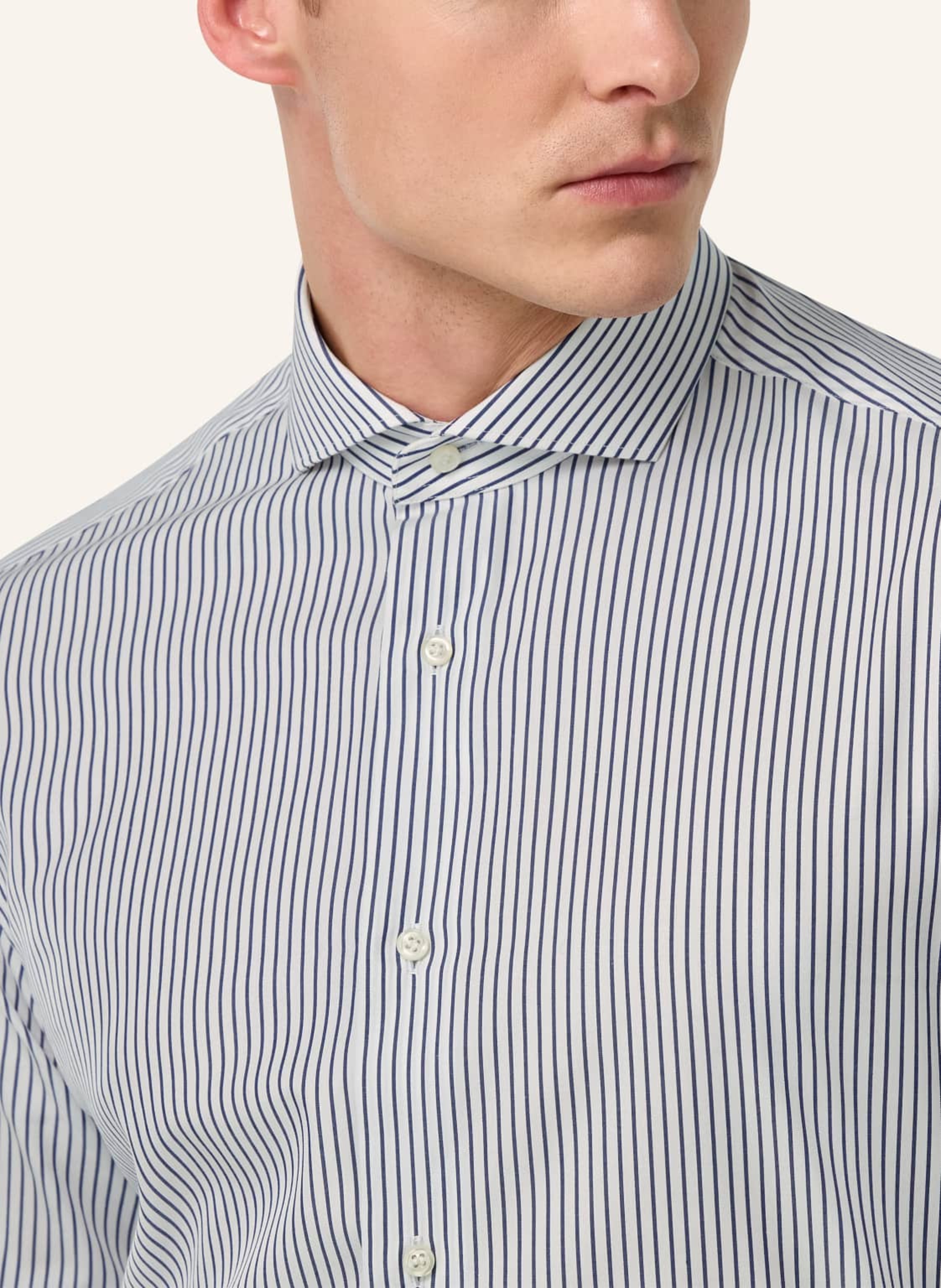 Thumbnail - Boggi Milano Hemd Slim Fit blau