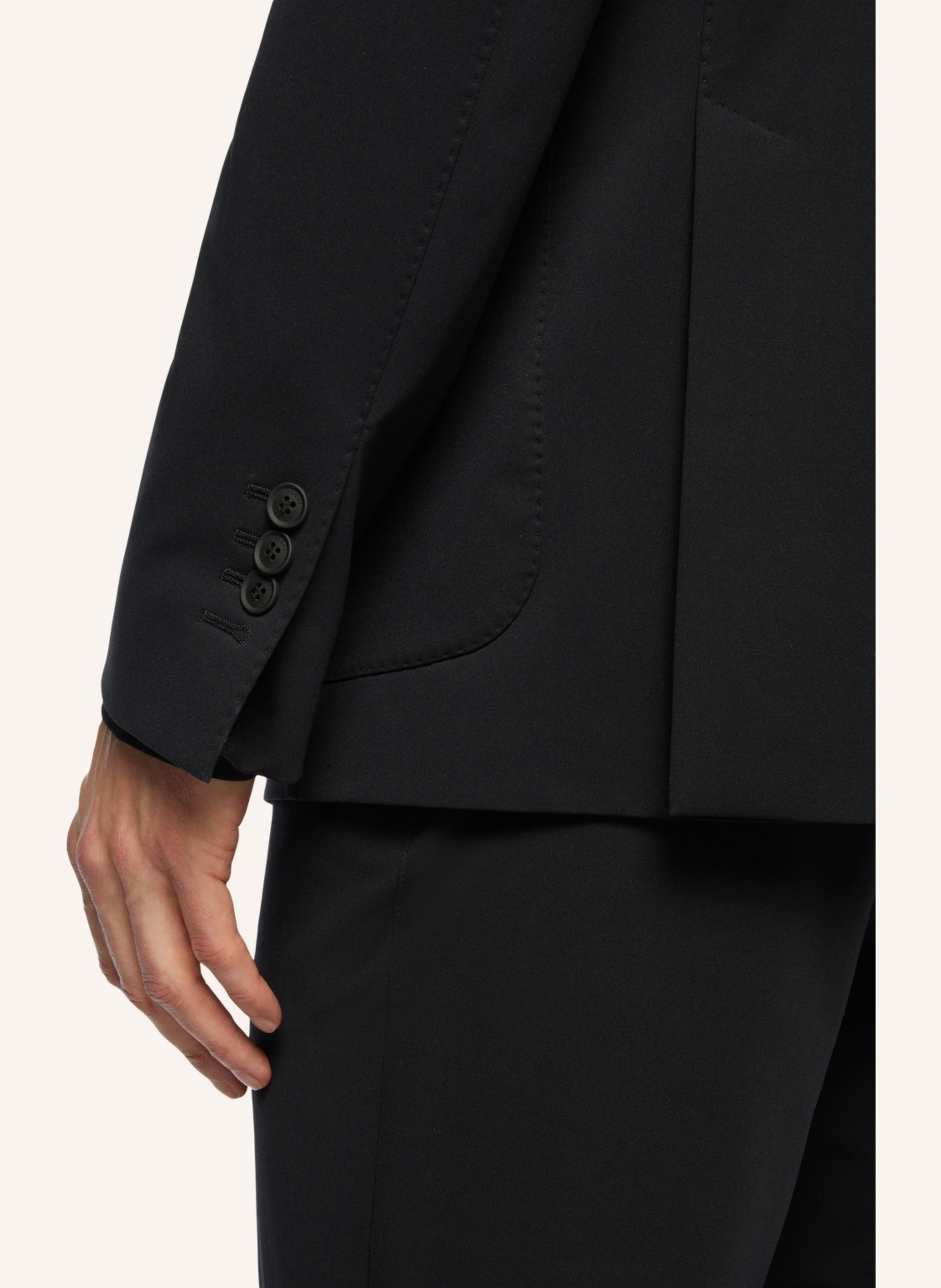 Thumbnail - Boggi Milano Sakko Regular Fit schwarz