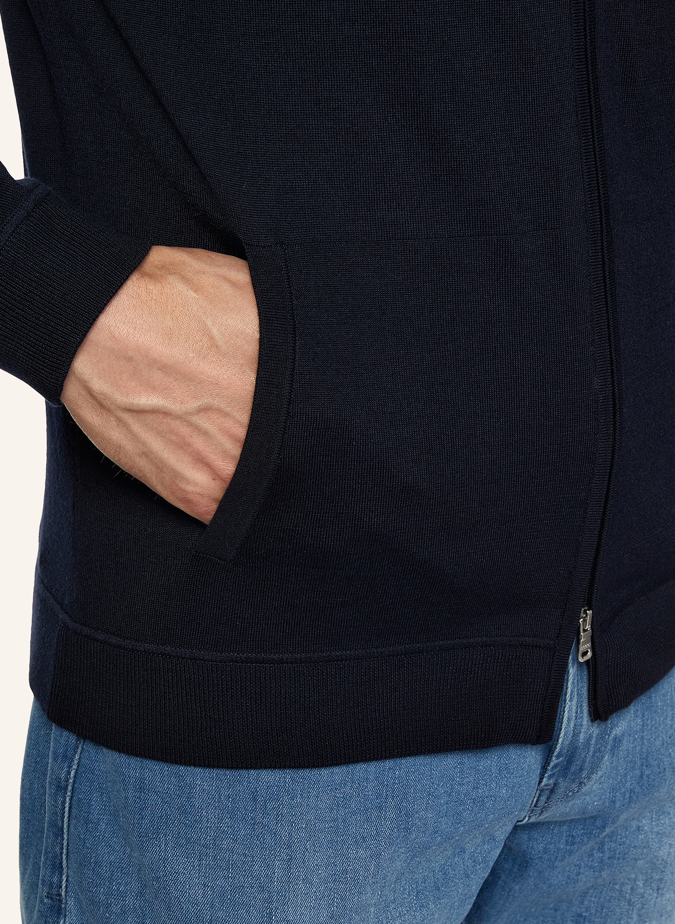 Thumbnail - Boggi Milano Strickjacke blau