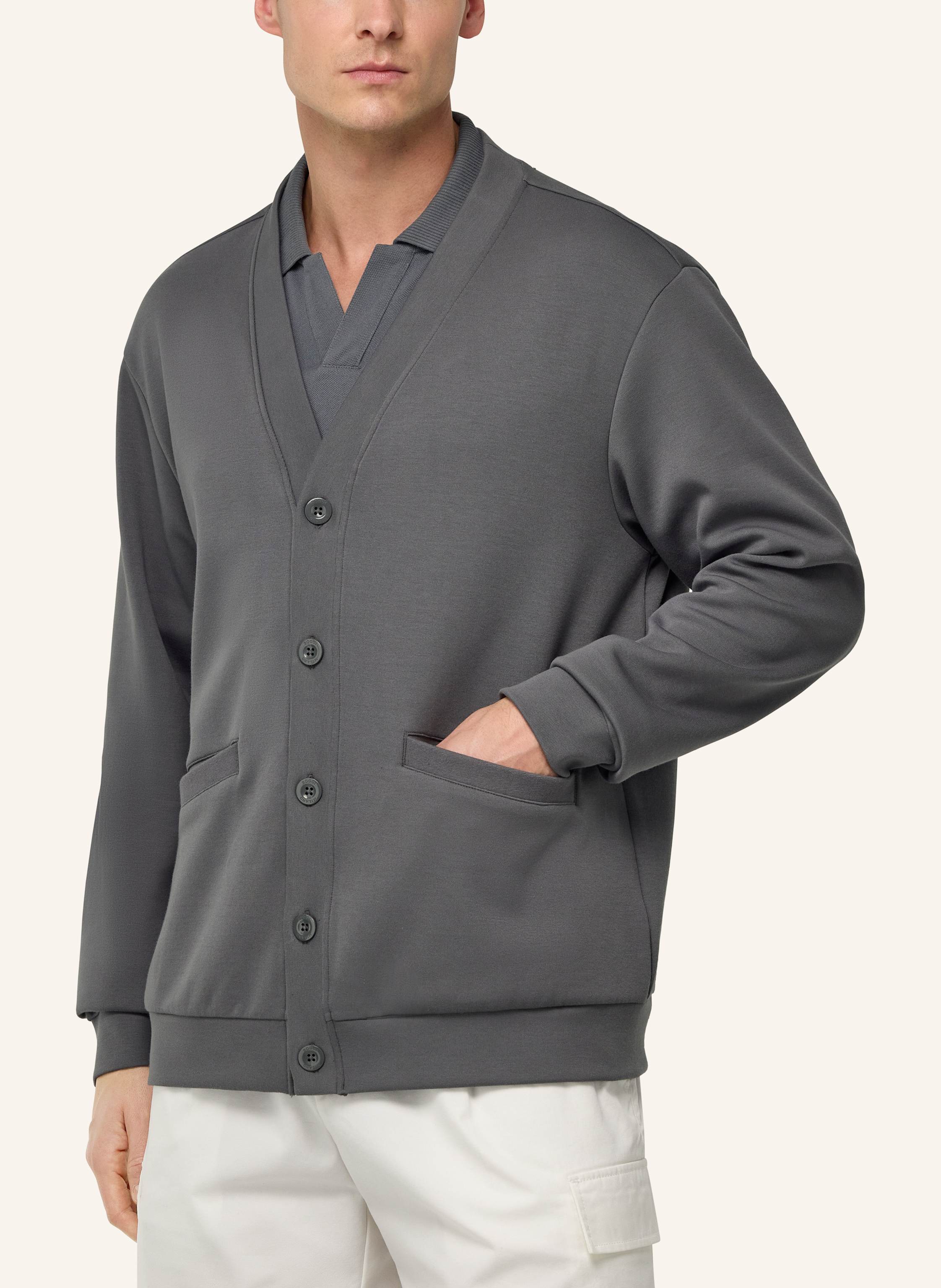 Thumbnail - Boggi Milano Sweatjacke grau