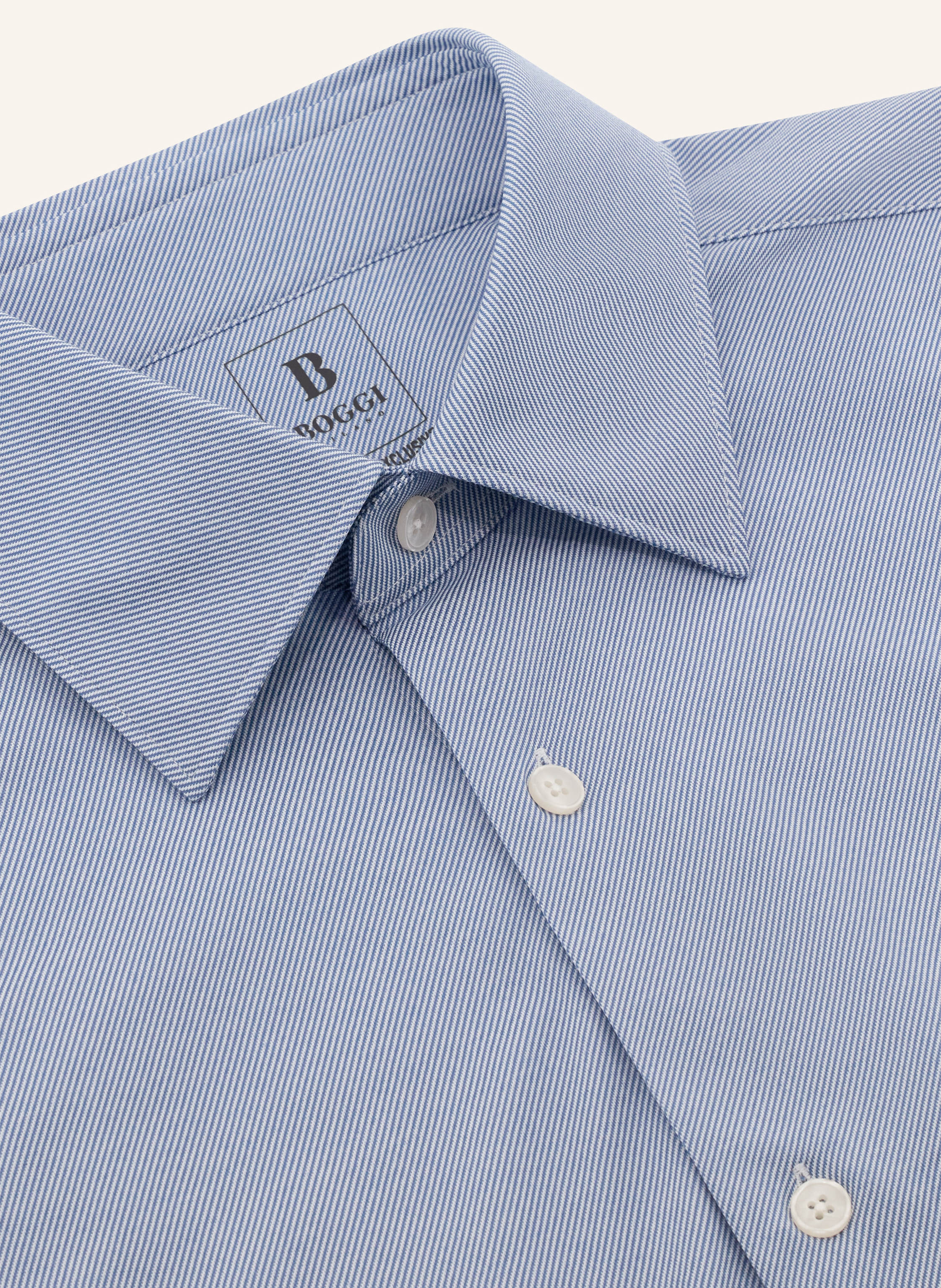 Thumbnail - Boggi Milano Jerseyhemd Regular Fit blau